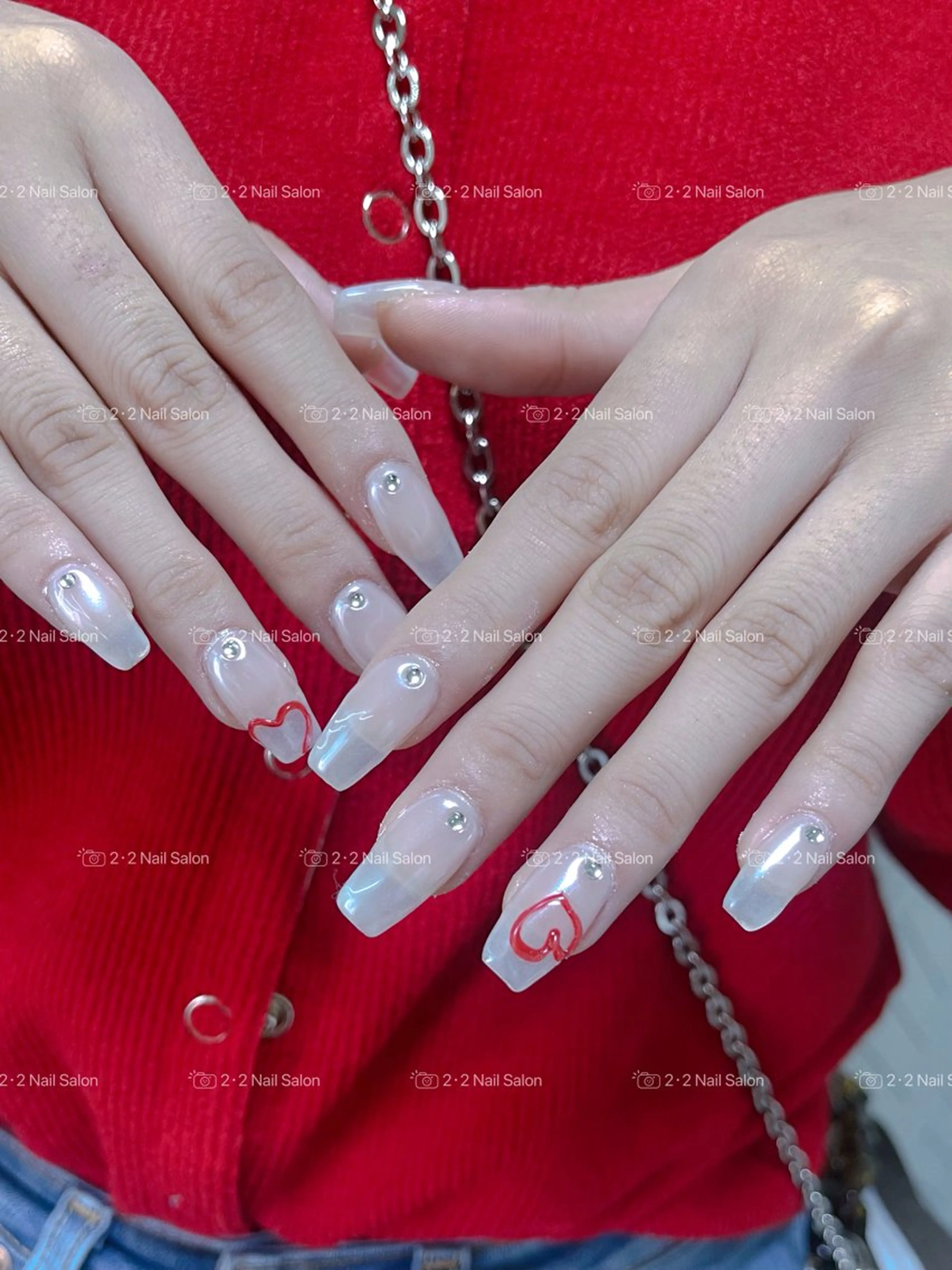 ネイル ハンドネイル 🦋y y Nail 🤍のネイルデザイン