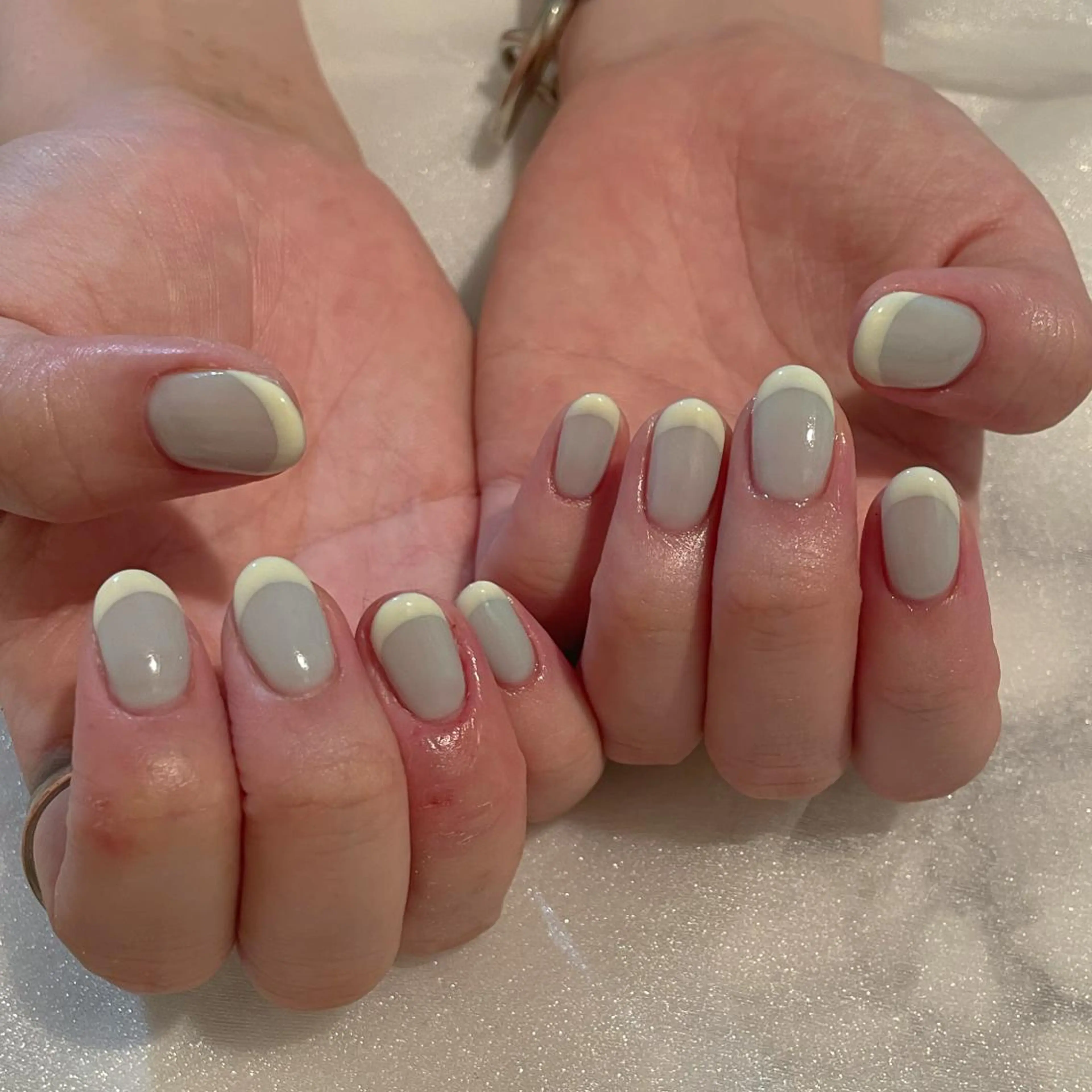 ネイル フレンチネイル ハンドネイル ハンドケア lyly.nail所属・lylynail YUUKAのネイルデザイン