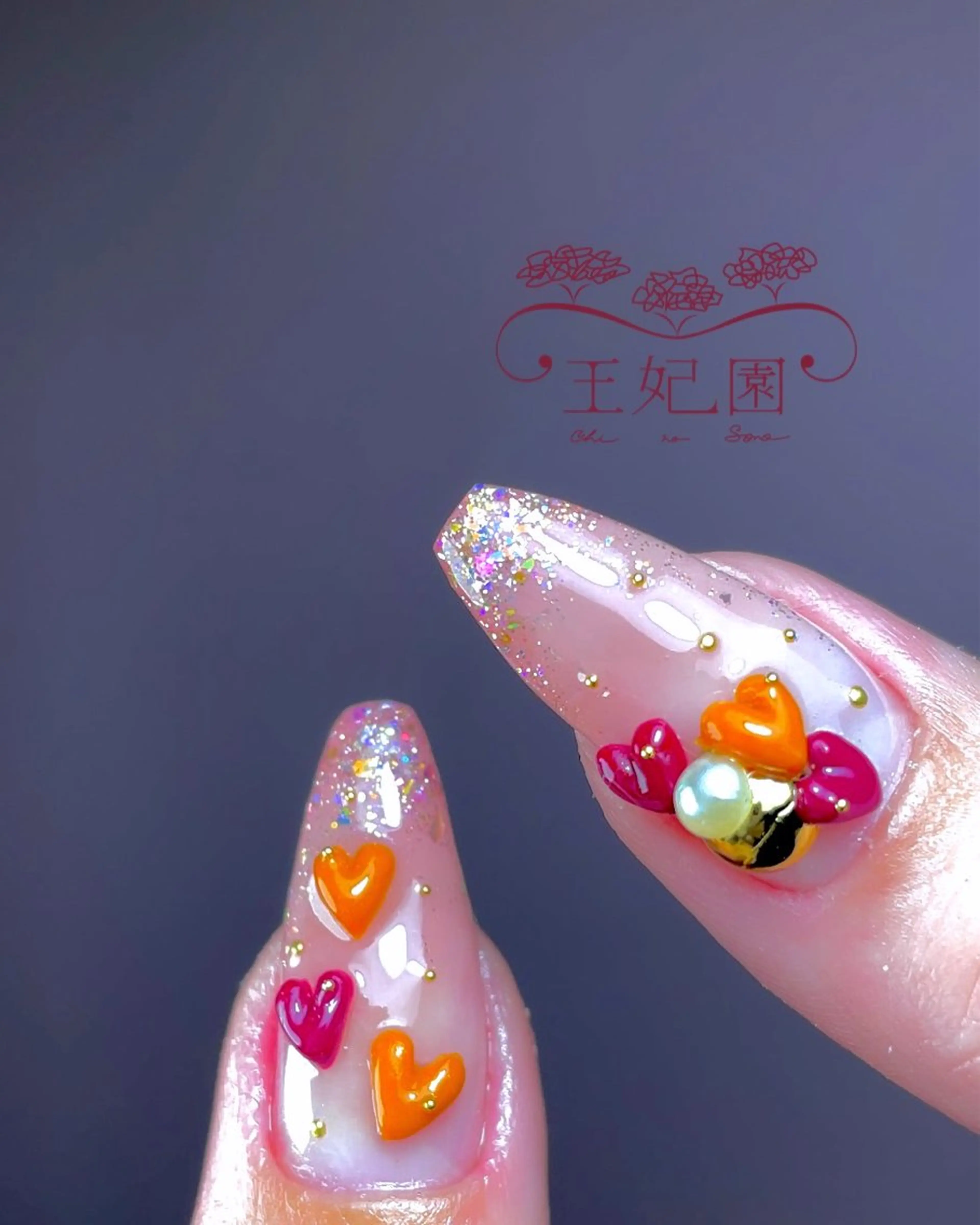 ネイル フレンチネイル ラメ(グリッター) メンズネイル ワンホンネイル nail salon王妃の園所属・王妃の園 ohinosonoのネイルデザイン