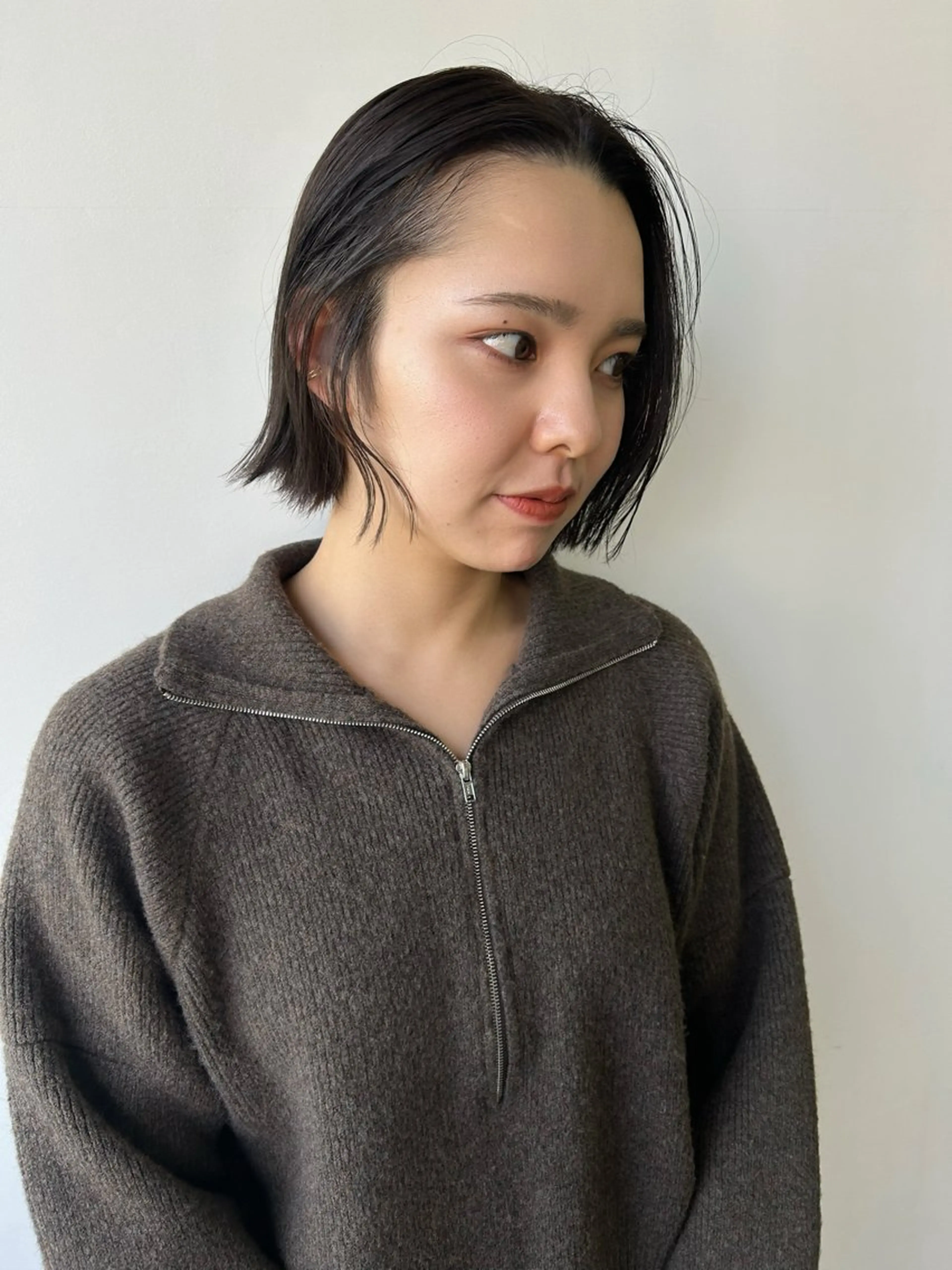 ショート カラー カット ヘアカラー 原 瑞希のヘアスタイル