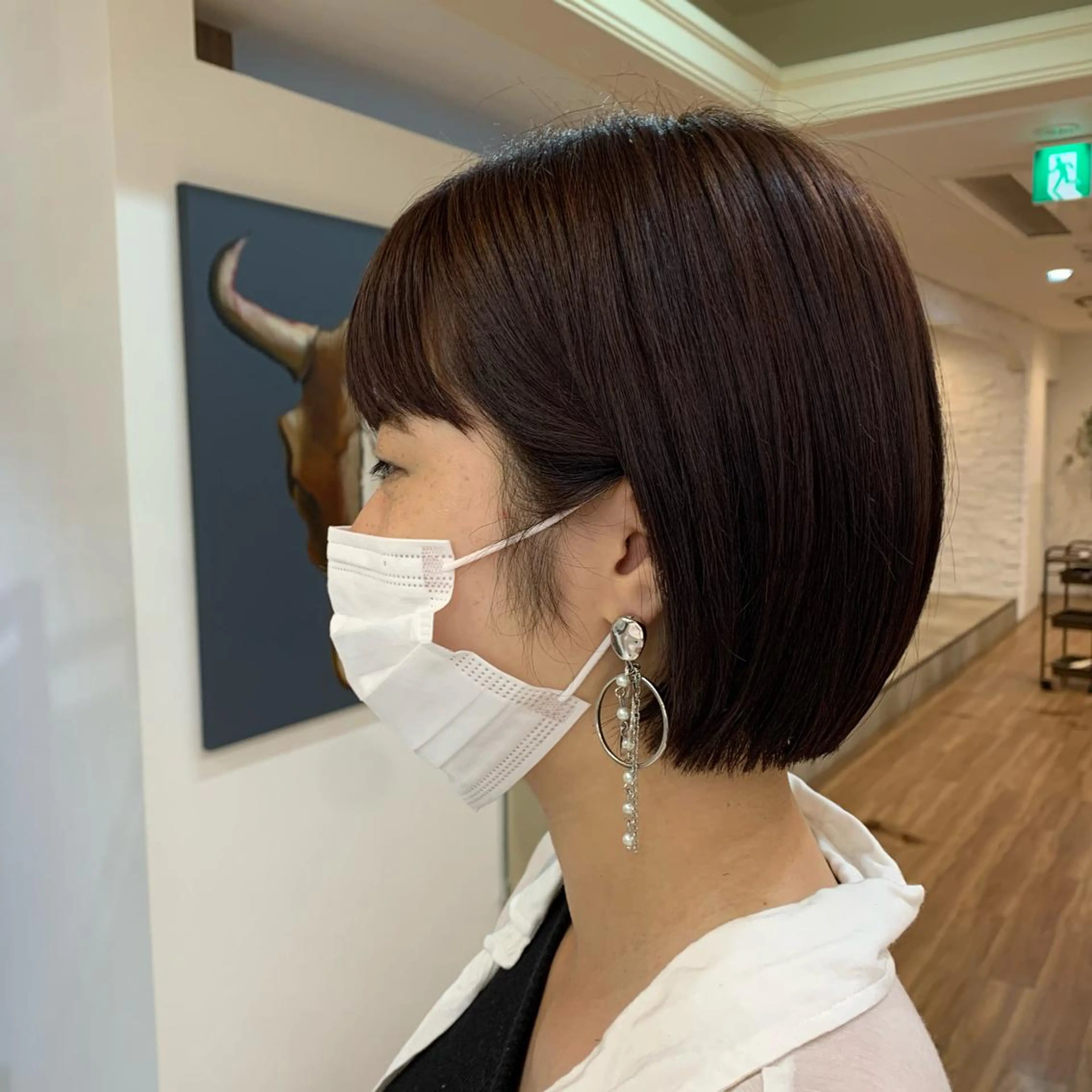 ショート ボブ 【韓国風くびれヘア】 joule小木曽輝のヘアスタイル