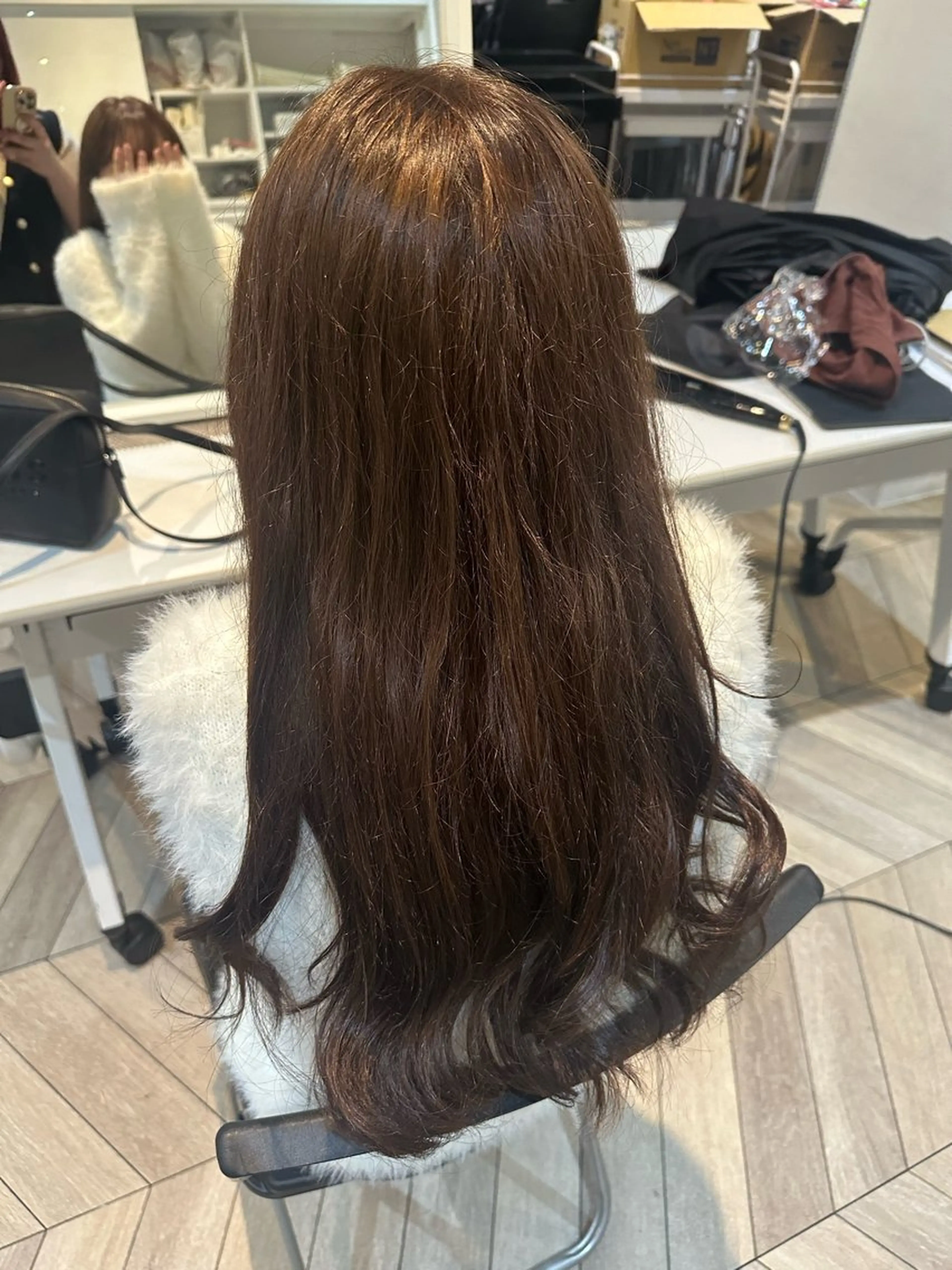 ロング カラー ヘアカラー fore所属・赤熊 咲良 🦔ྀིのヘアスタイル