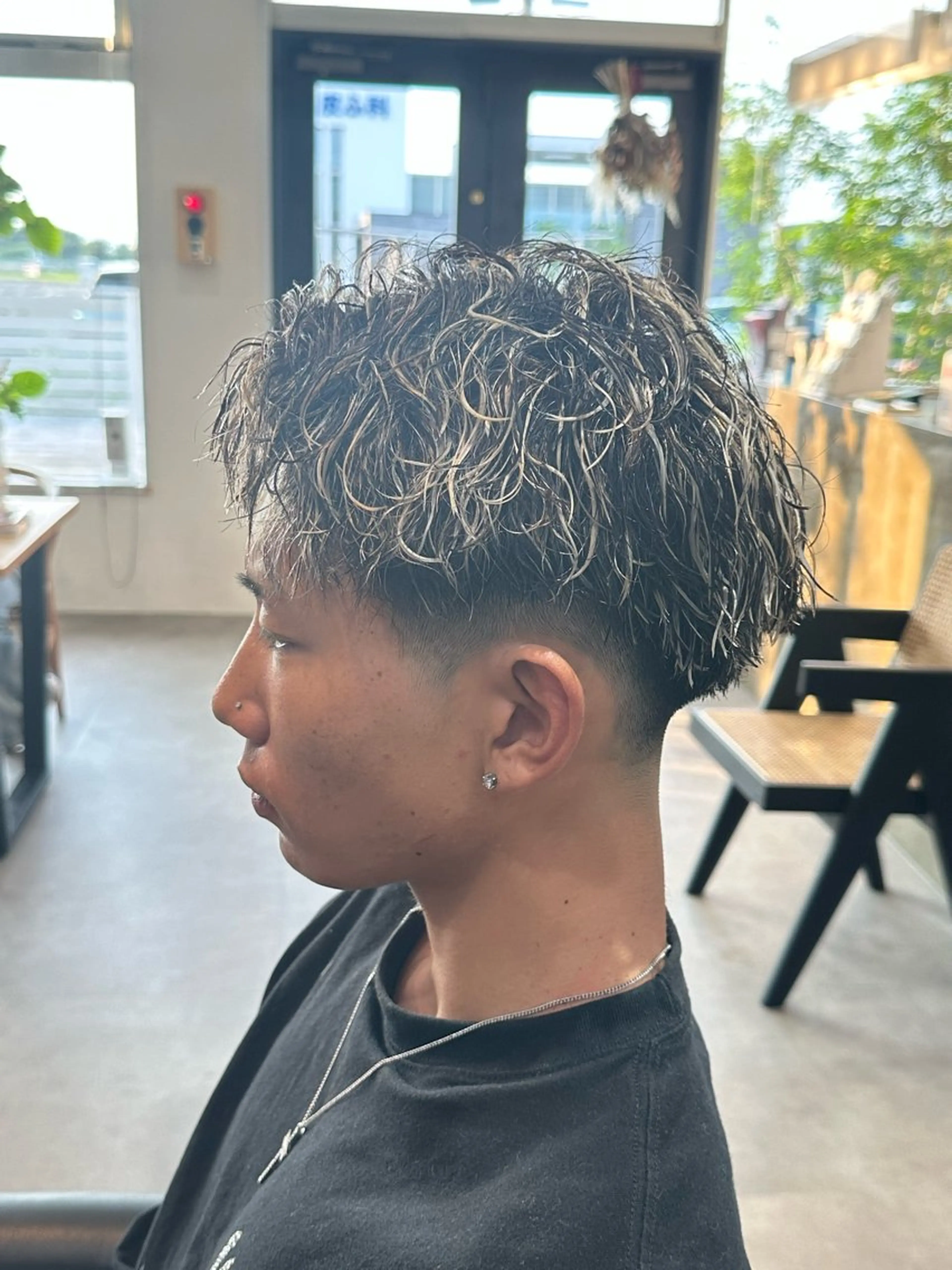 カラー パーマ メンズ Etoile +/ 坂嶋大飛のヘアスタイル