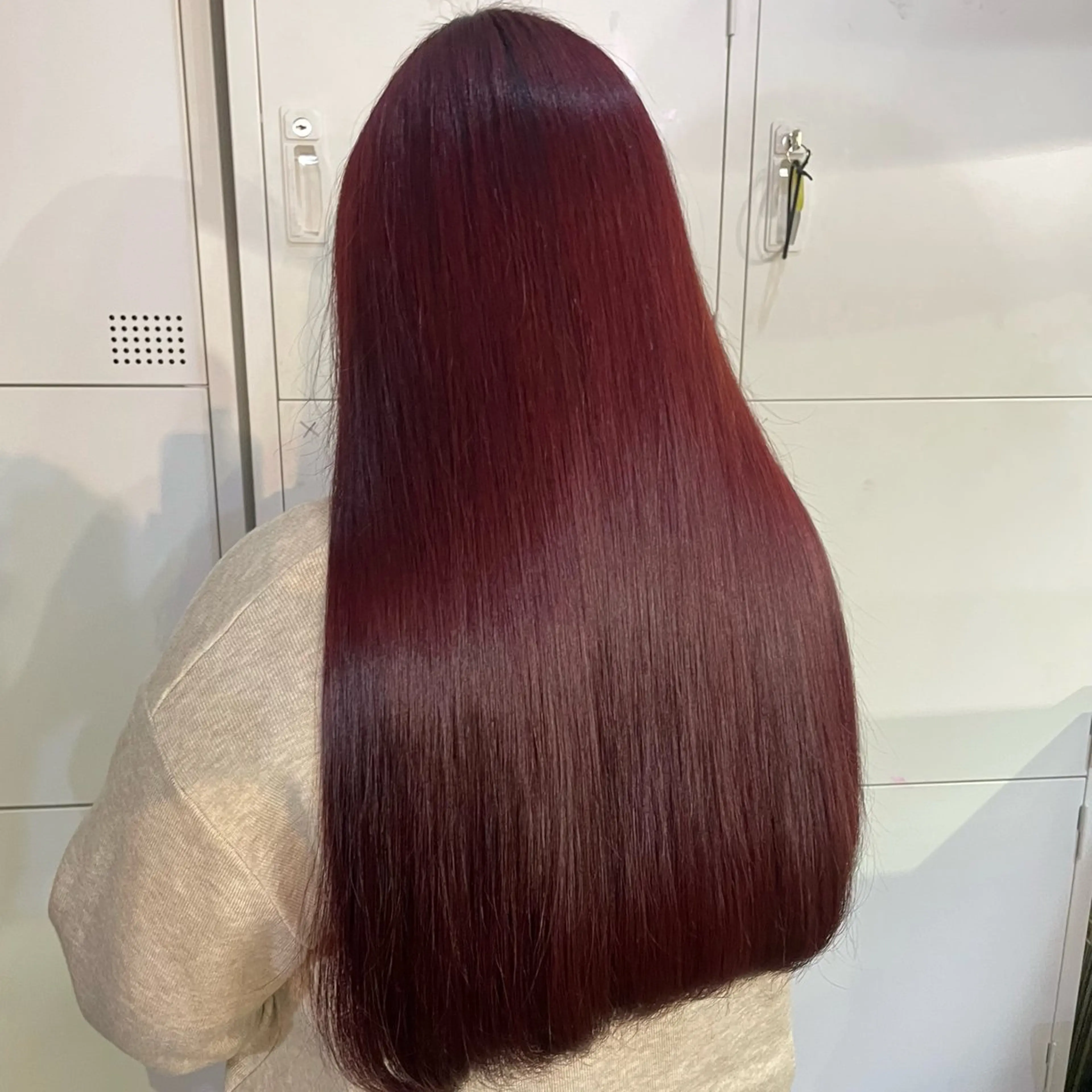 ロング カラー ヘアカラー トリートメント ふかたさや🫧 艶感✖️透明感カラーのヘアスタイル