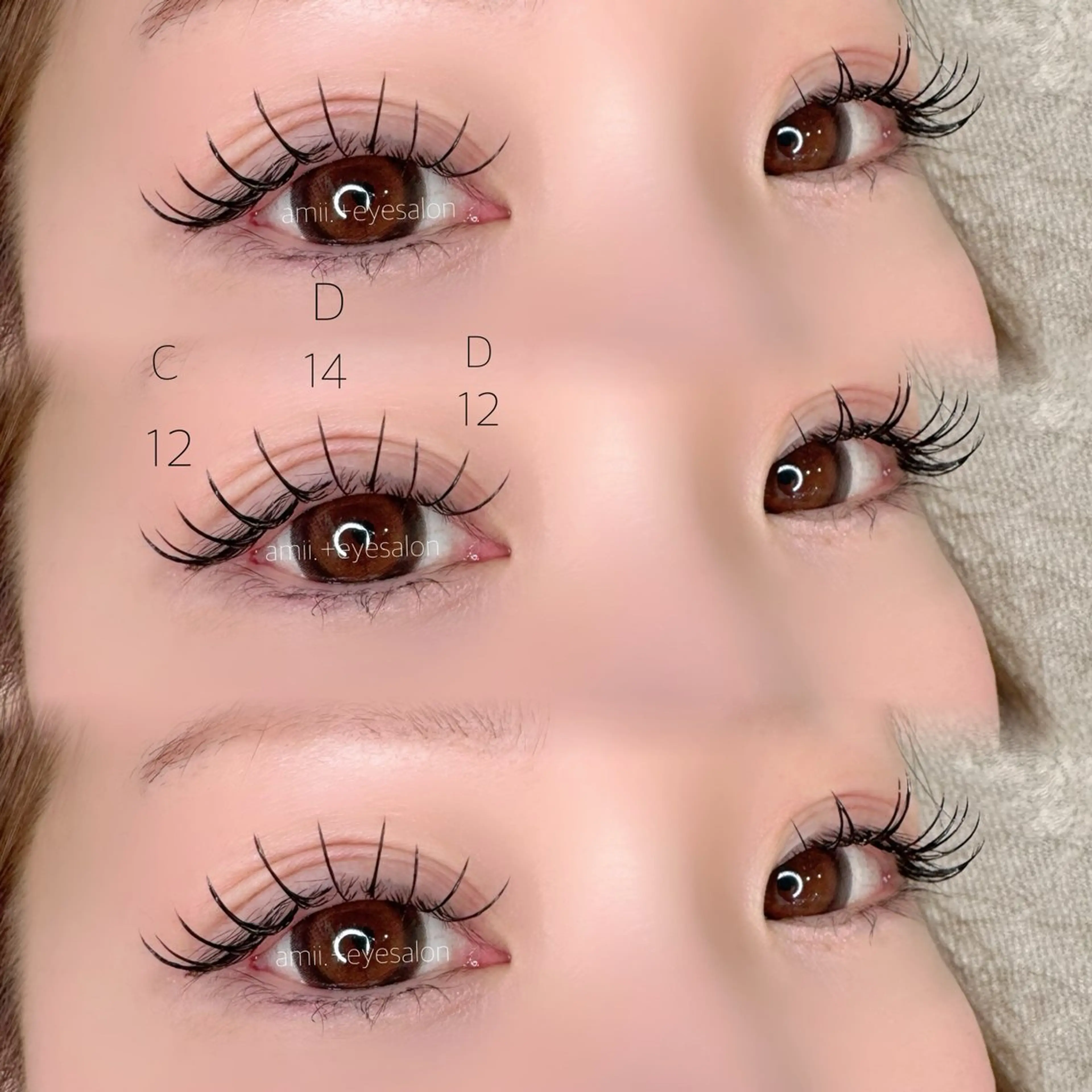 マツエク・マツパ マツエク 🦢amii. 鷲田のマツエク・マツパデザイン