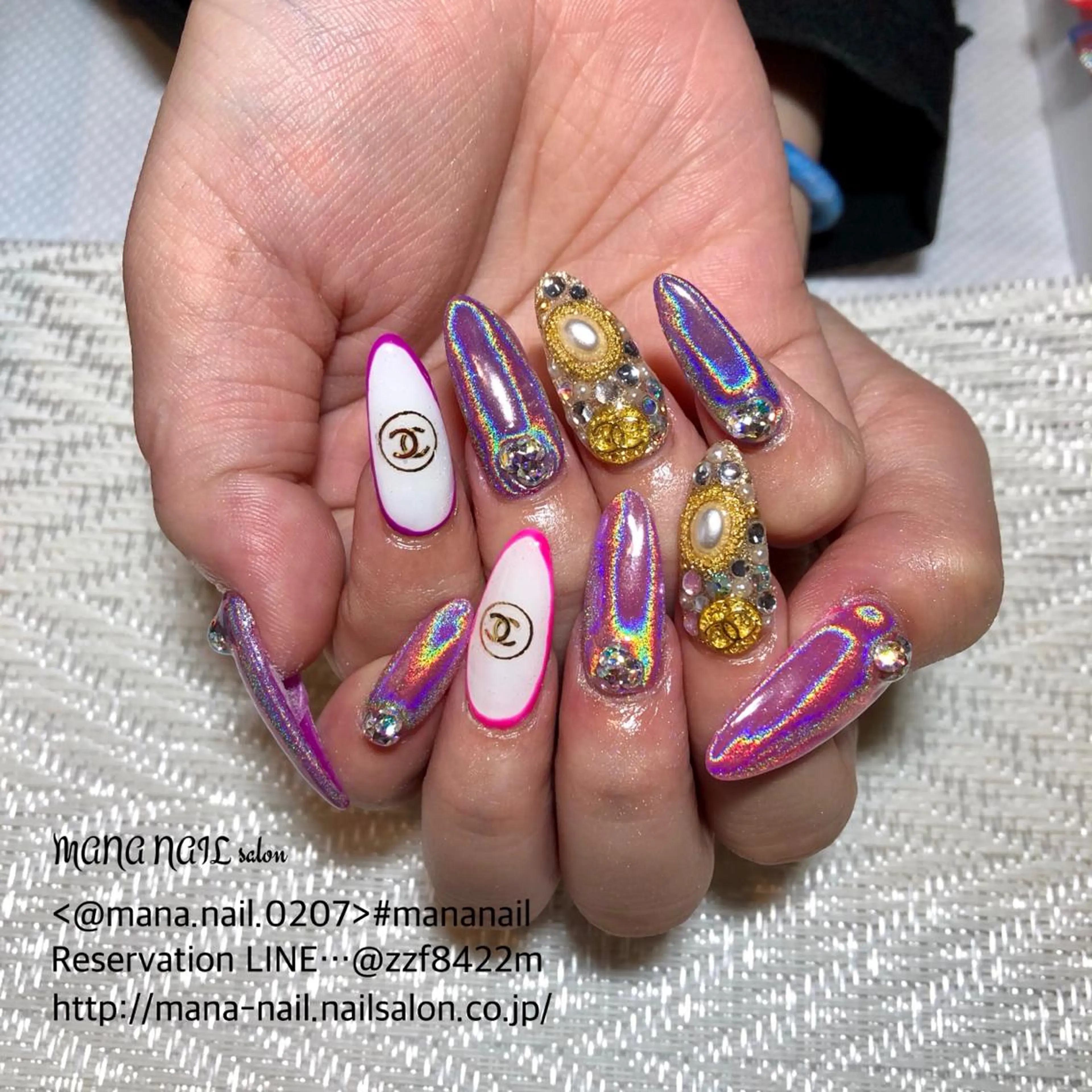 ネイル 長さ出し ジェルネイル 春ネイル 夏ネイル ネイルチップ 廣瀬 真奈美のネイルデザイン