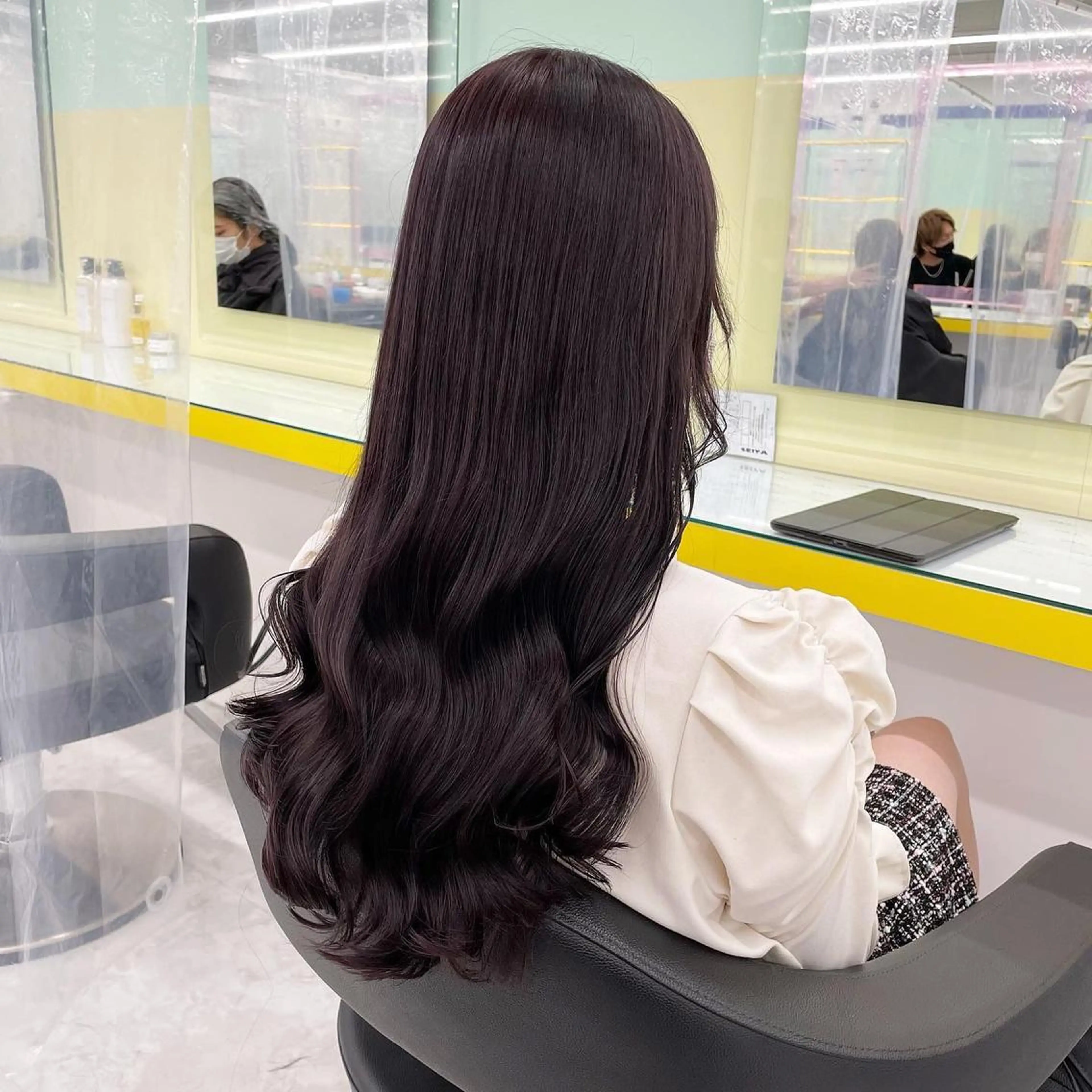 ミディアム カラー パーマ ヘアアレンジ メンズ ヘアカラー トリートメント ヘッドスパ ヘアセット 💜寒色特化 門脇誠弥💜のヘアスタイル