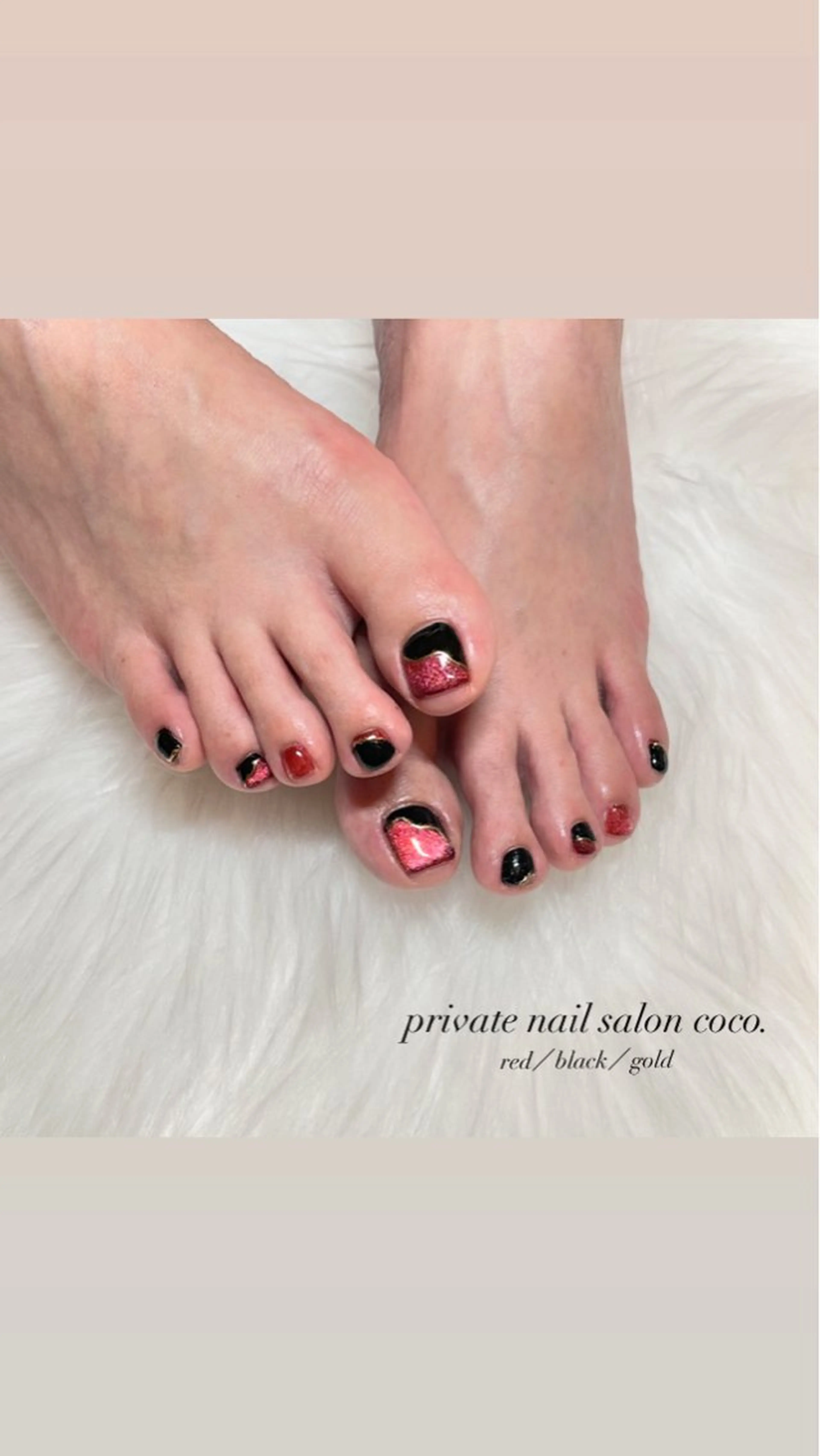 ネイル フットネイル nail salon coco.のネイルデザイン