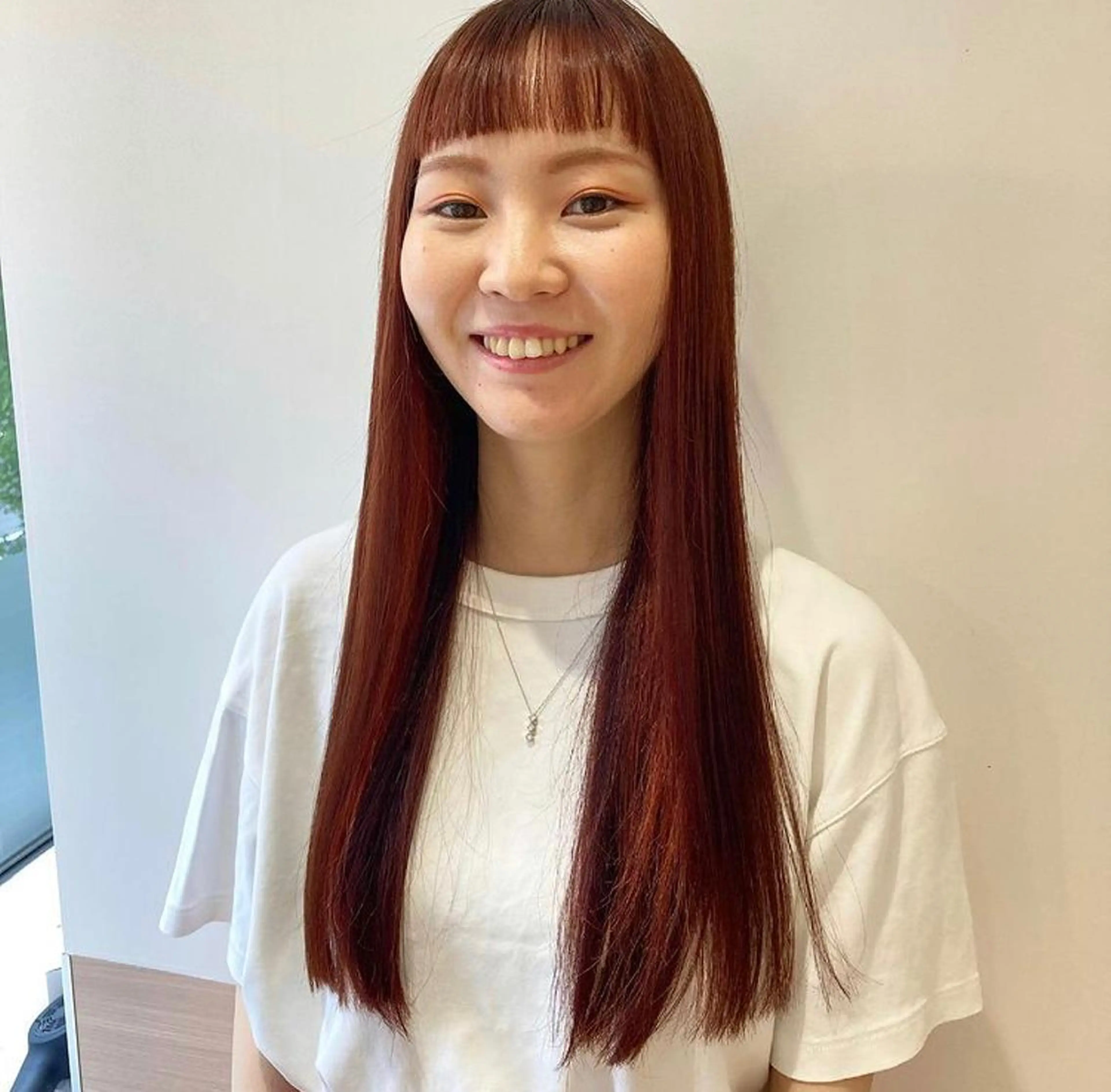 ロング カラー icie所属・大阪ヴィーガンサロン KANAKOのヘアスタイル