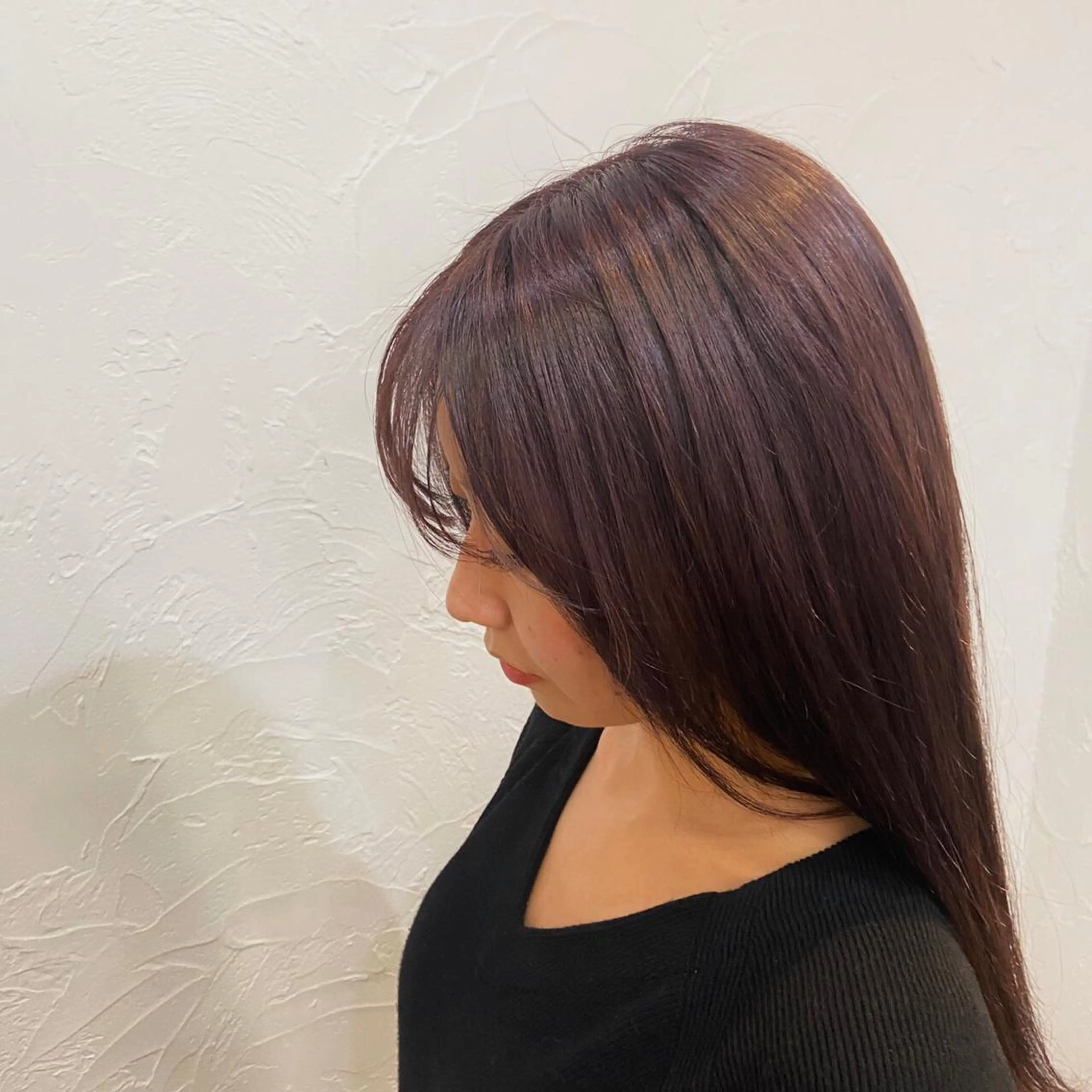 セミロング 橋本 しゅうまのヘアスタイル