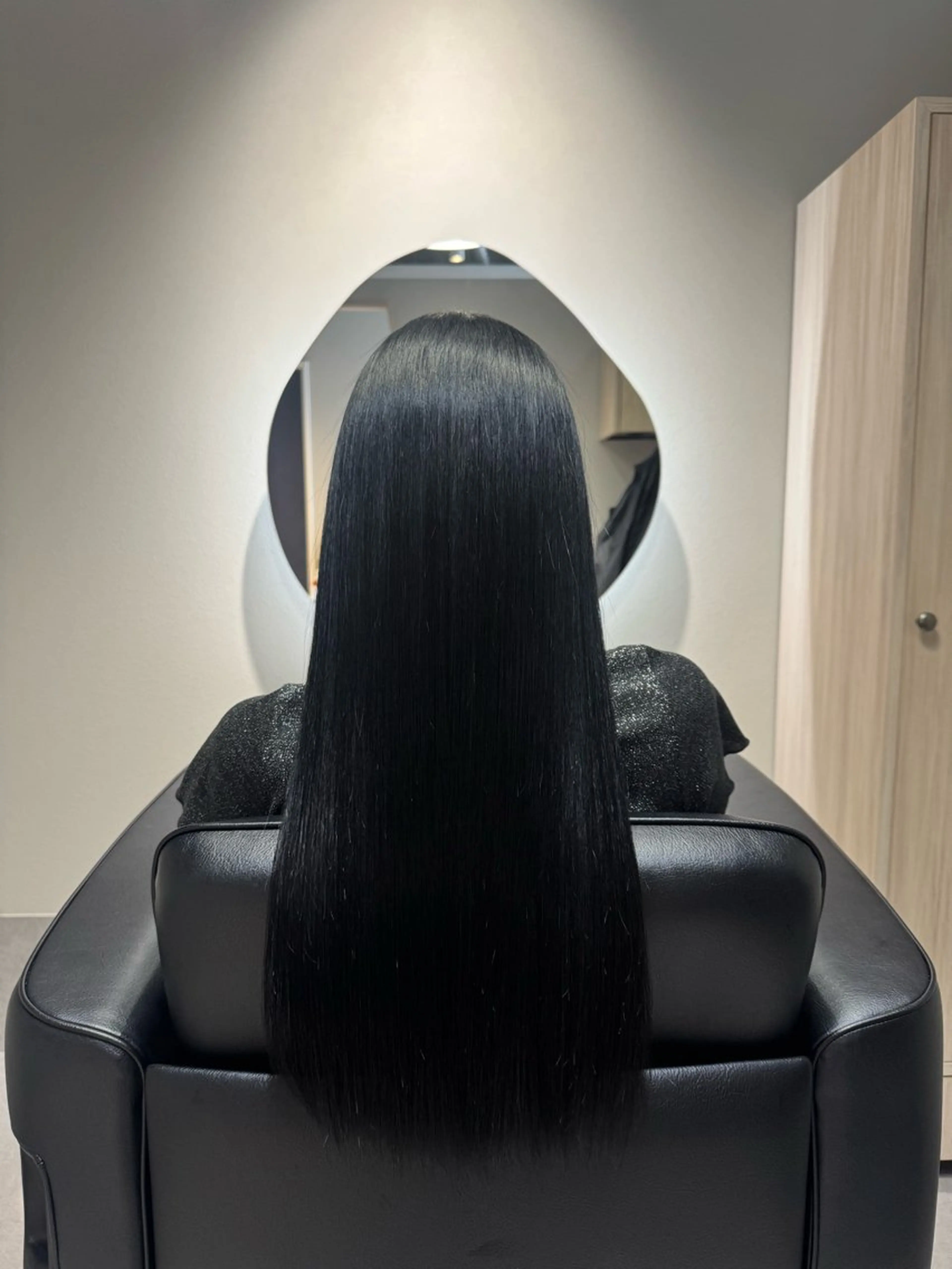 ロング 縮毛矯正 トリートメント 酸熱トリートメント ヘアカラー トリートメント NAVY 橋本心 縮毛矯正のヘアスタイル