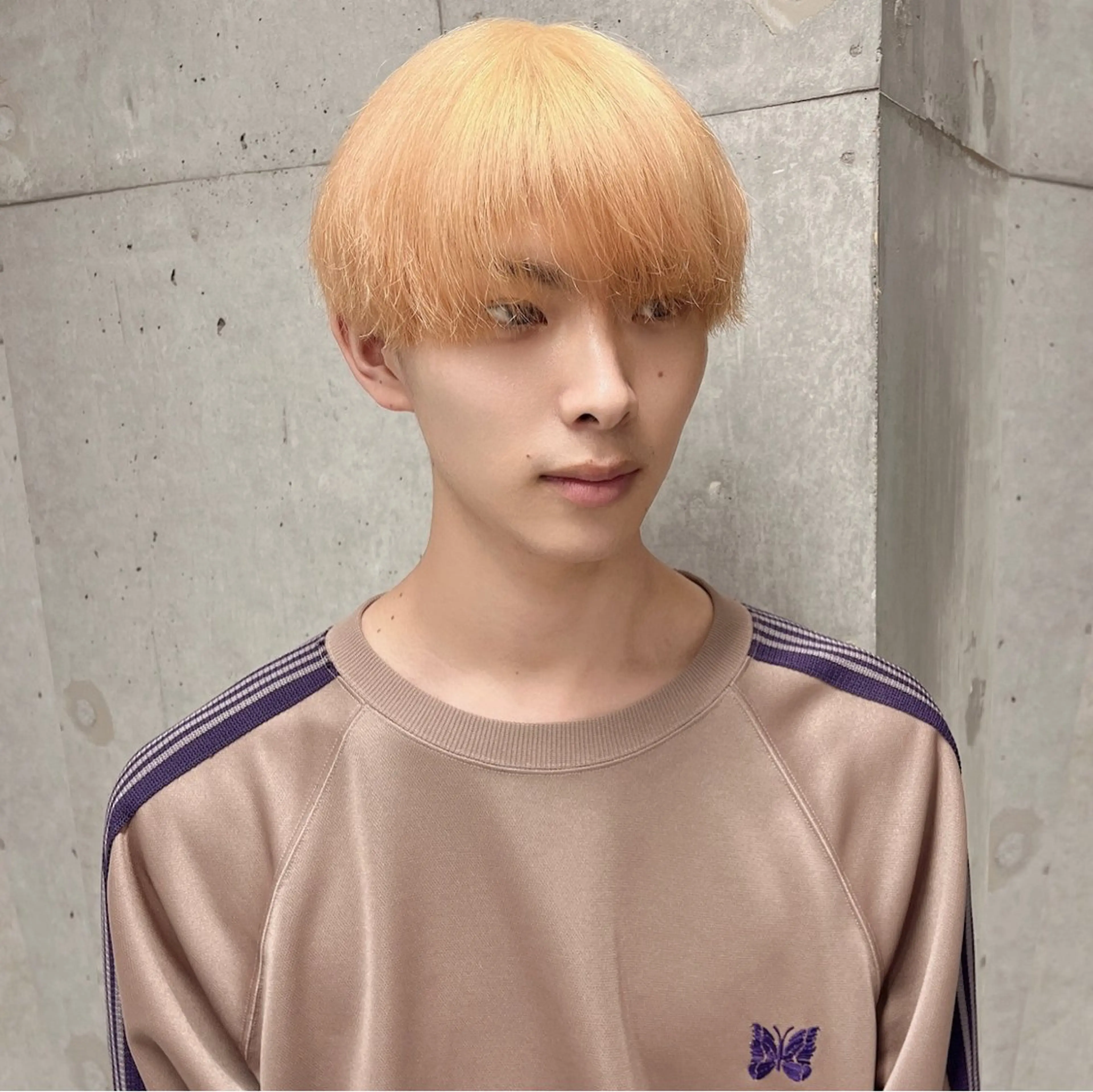 ショート カラー ブリーチ 抜きっぱなしブロンド ブロンド ねいるとあいの店キュプレ橘通店所属・harua キュプレ/アイリストのマツエク・マツパデザイン