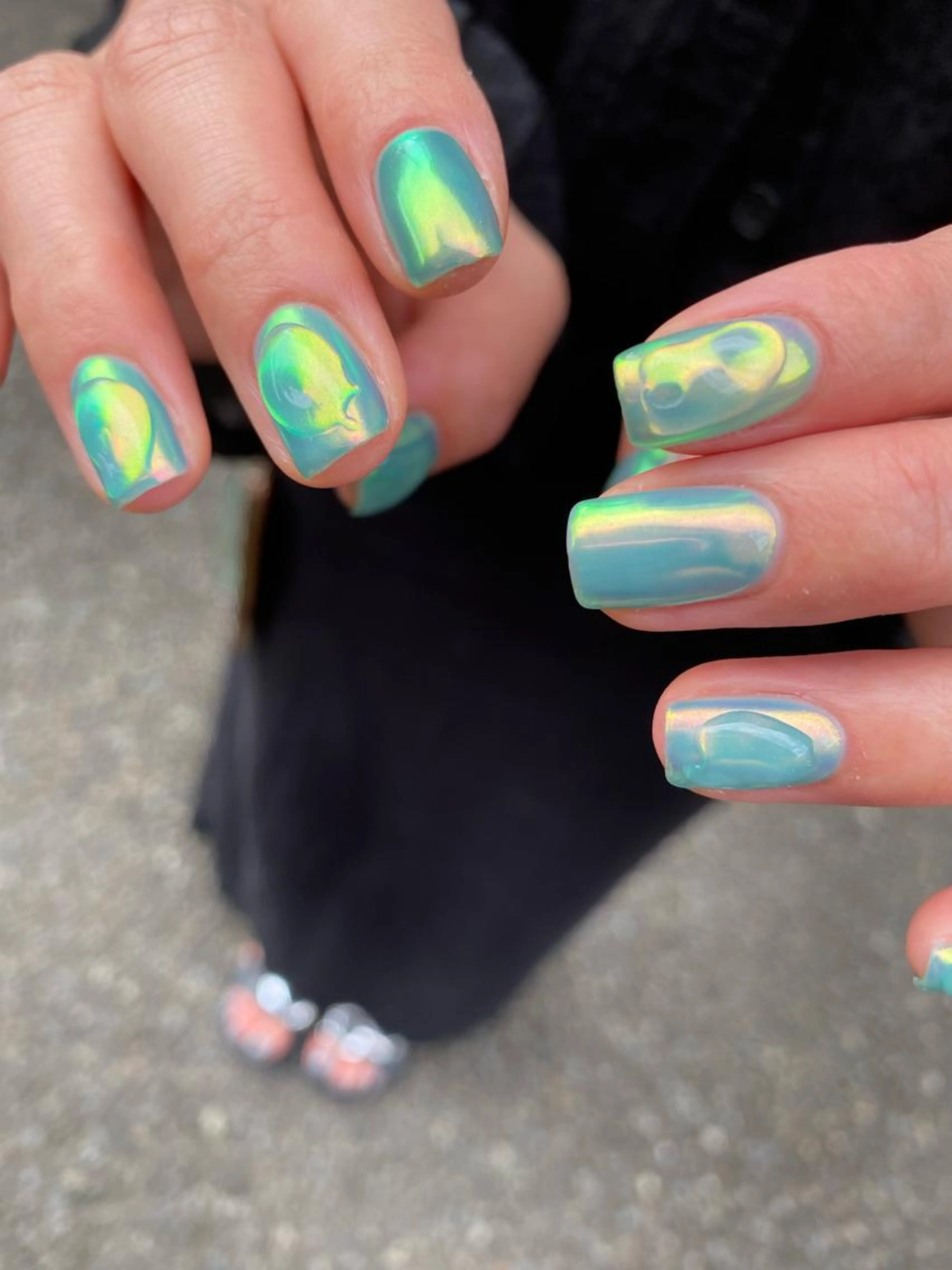 【オフあり】minimo限定価格🦋mirror 1color🦋の写真