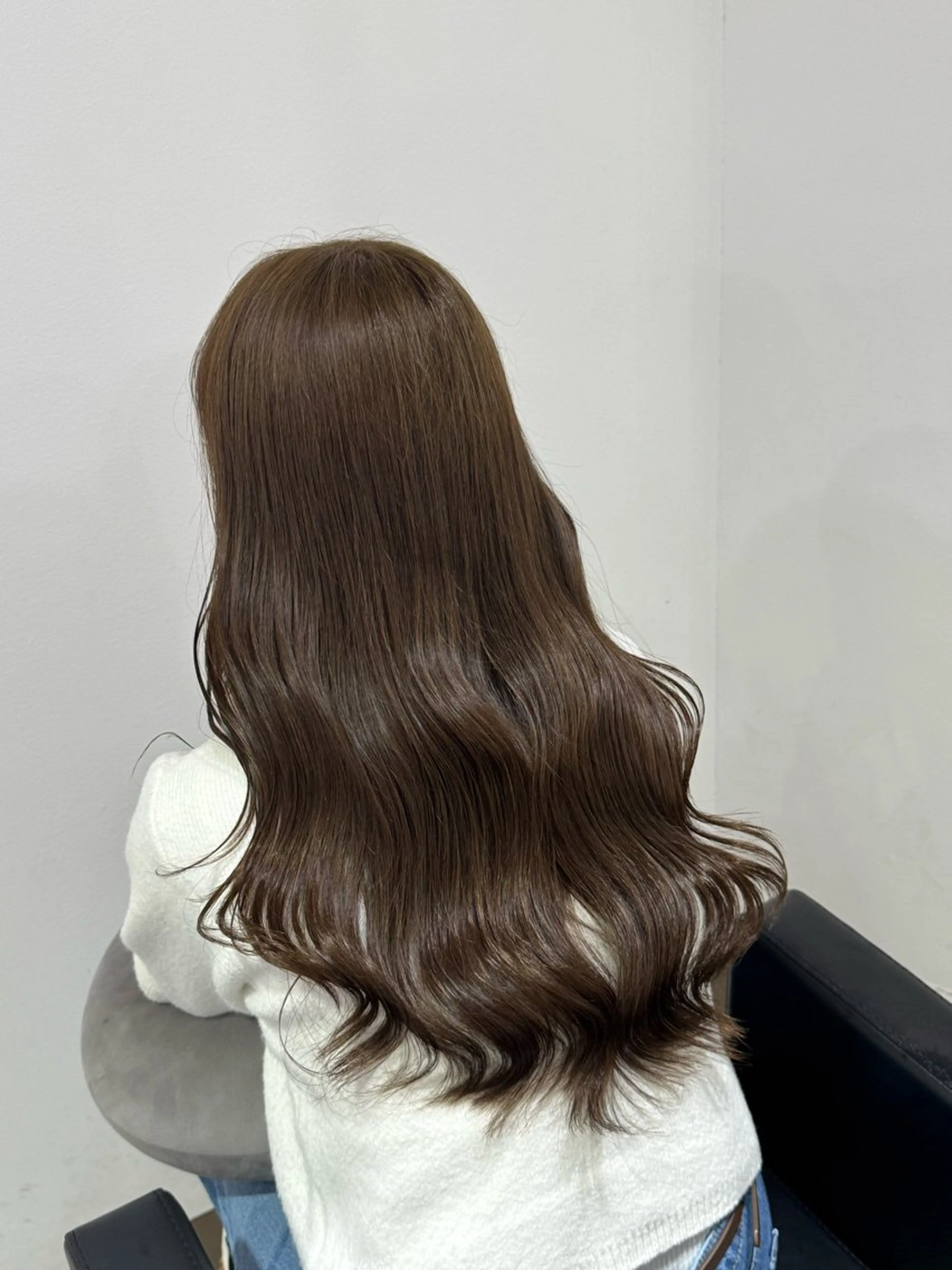 ロング 川元 春奈のヘアスタイル