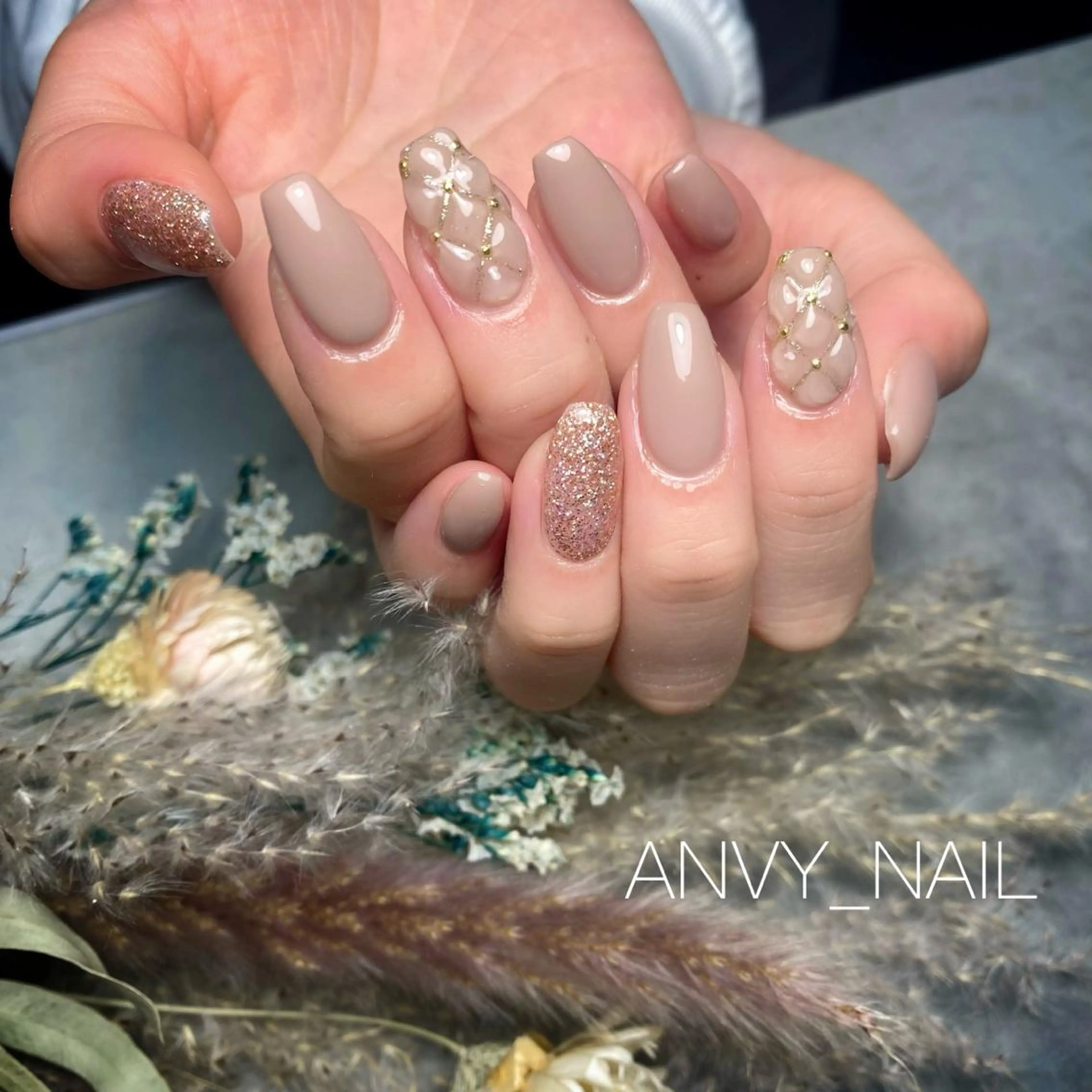 ネイル ハンドネイル NAIL SALON あんび所属・nail salon あんびのネイルデザイン