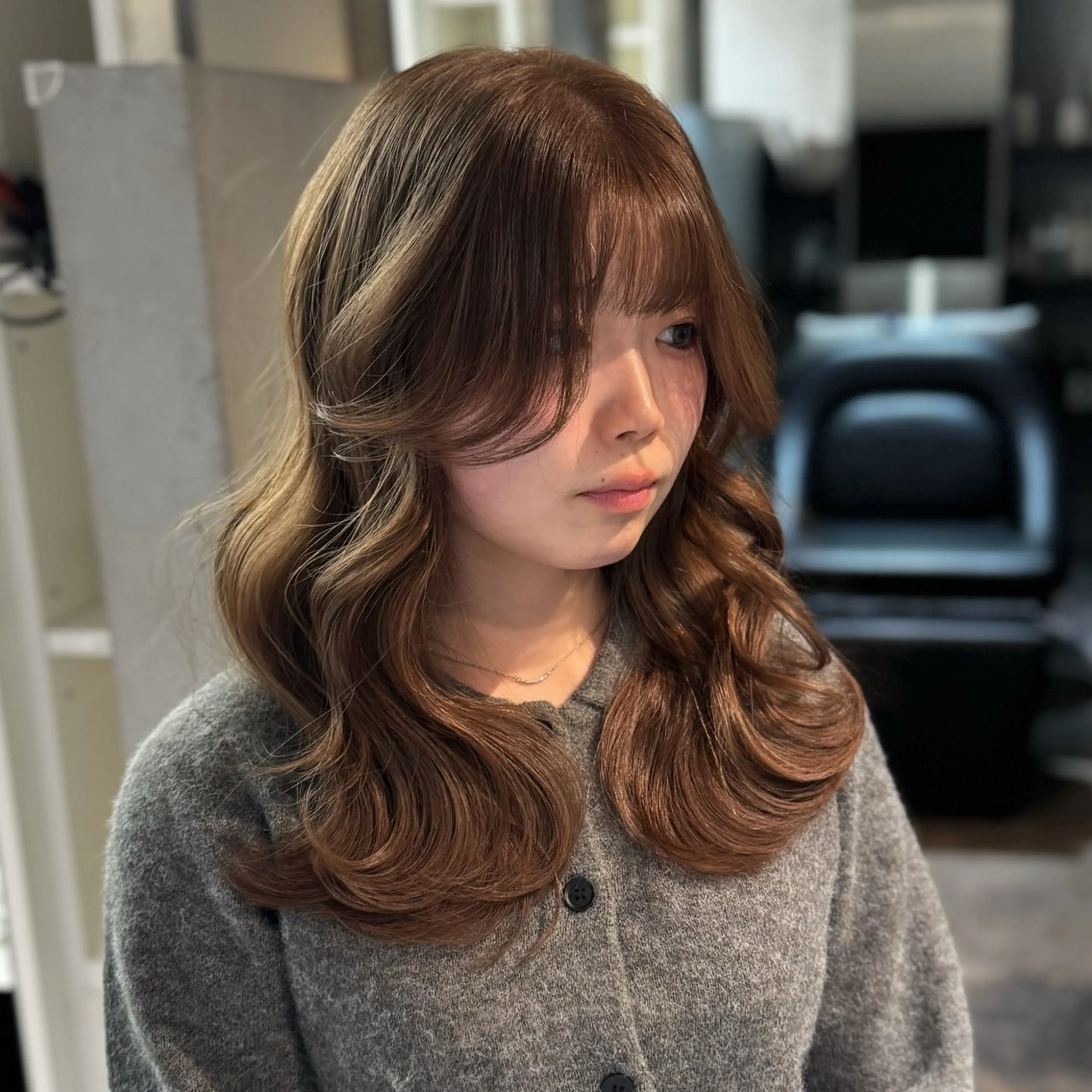 ミディアム カラー ヘアカラー ハイトーン/デザイン カラー／悠斗のヘアスタイル