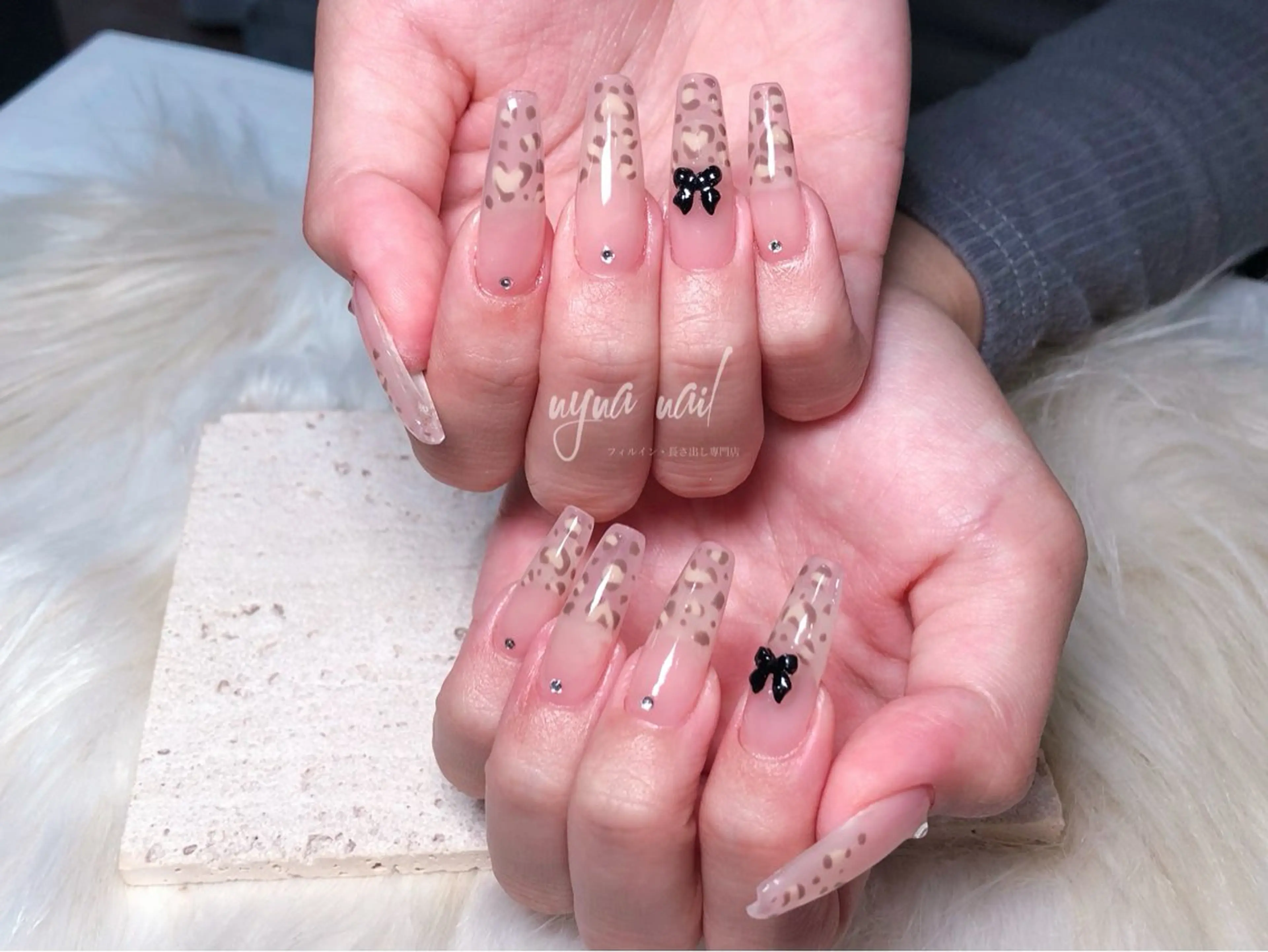 ネイル ハンドネイル 長さ出し専門 nynaのネイルデザイン