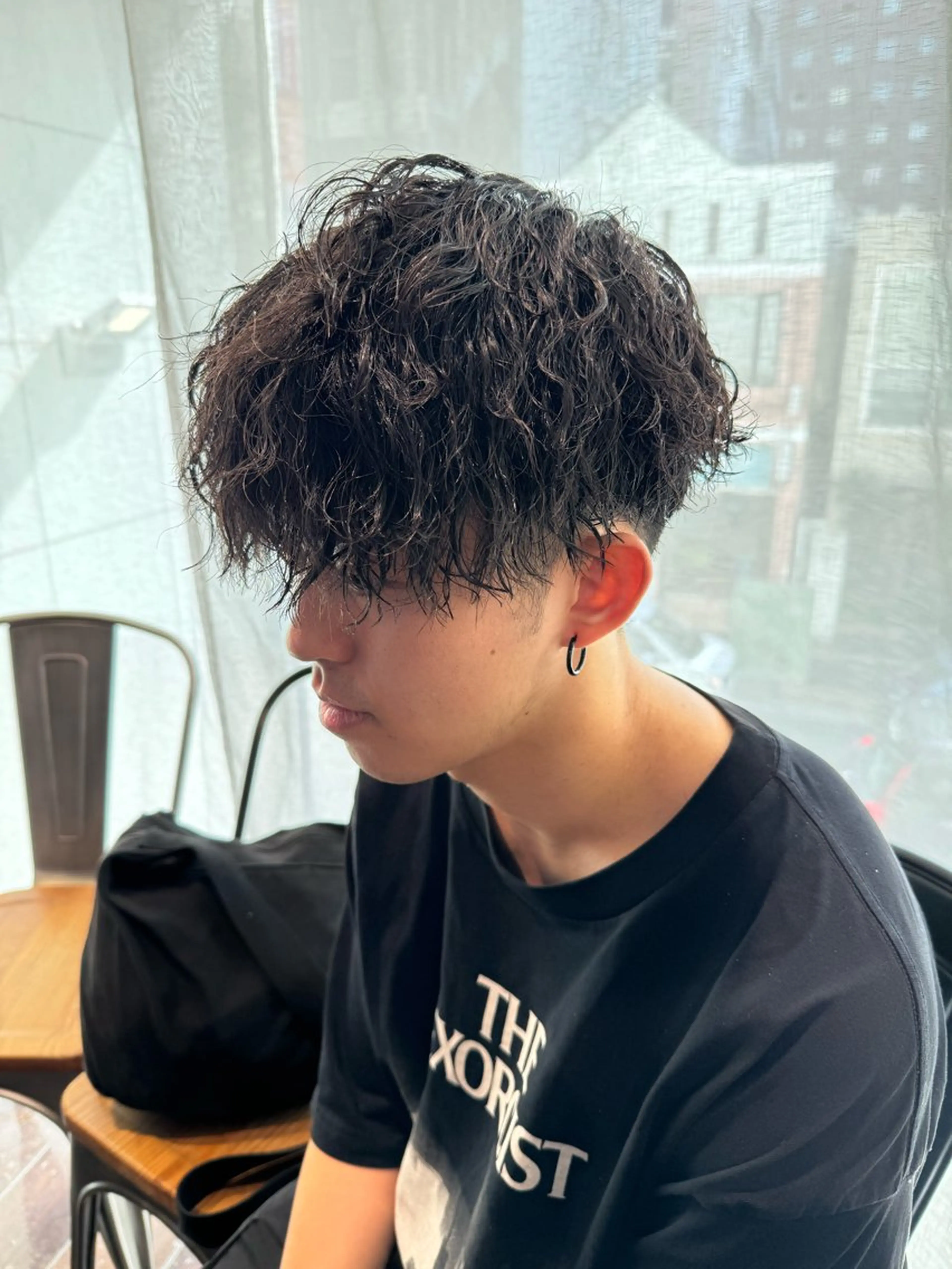 パーマ メンズ メンズブリーチ メンズハイトーン メンズ韓国風 マッシュ メンズパーマ メンズ/派手 color☆NOKAのヘアスタイル
