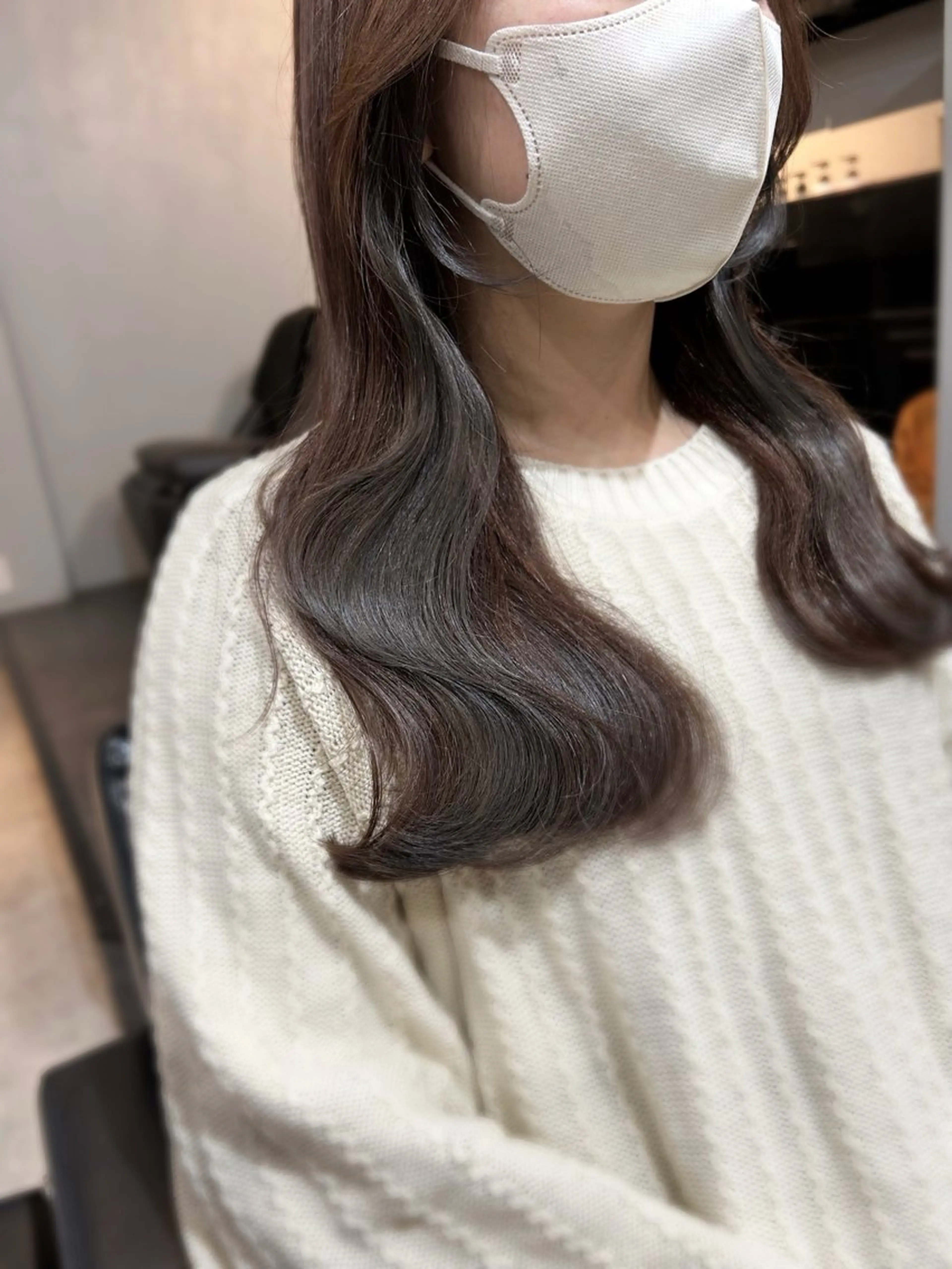 ロング カラー カット ヘアカラー トリートメント I’ve所属・💘大人可愛く💘 Natsuki❥❥❥のヘアスタイル