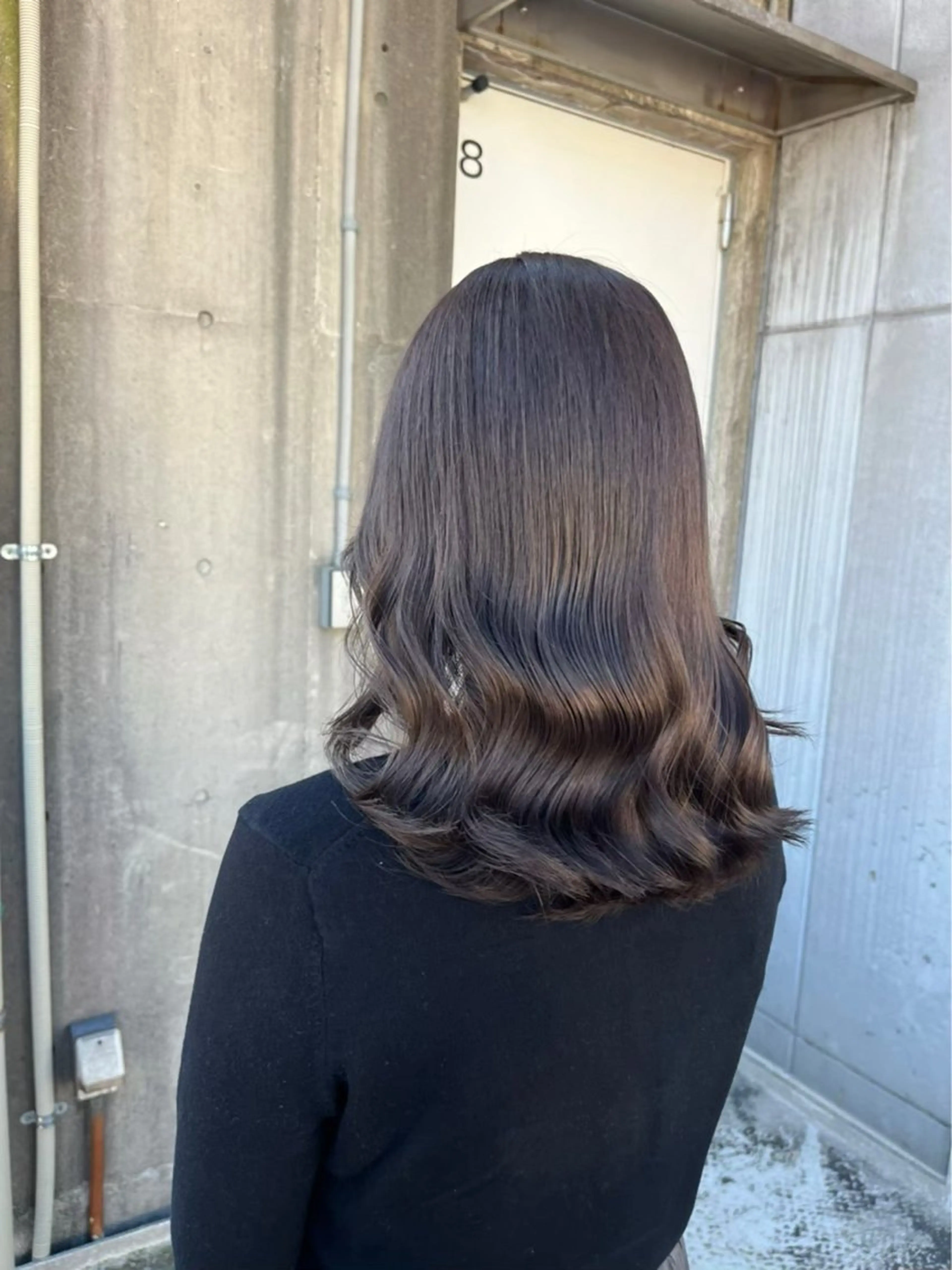 ロング カラー BABY 艶髪暗髪ヘア💖達人のヘアスタイル