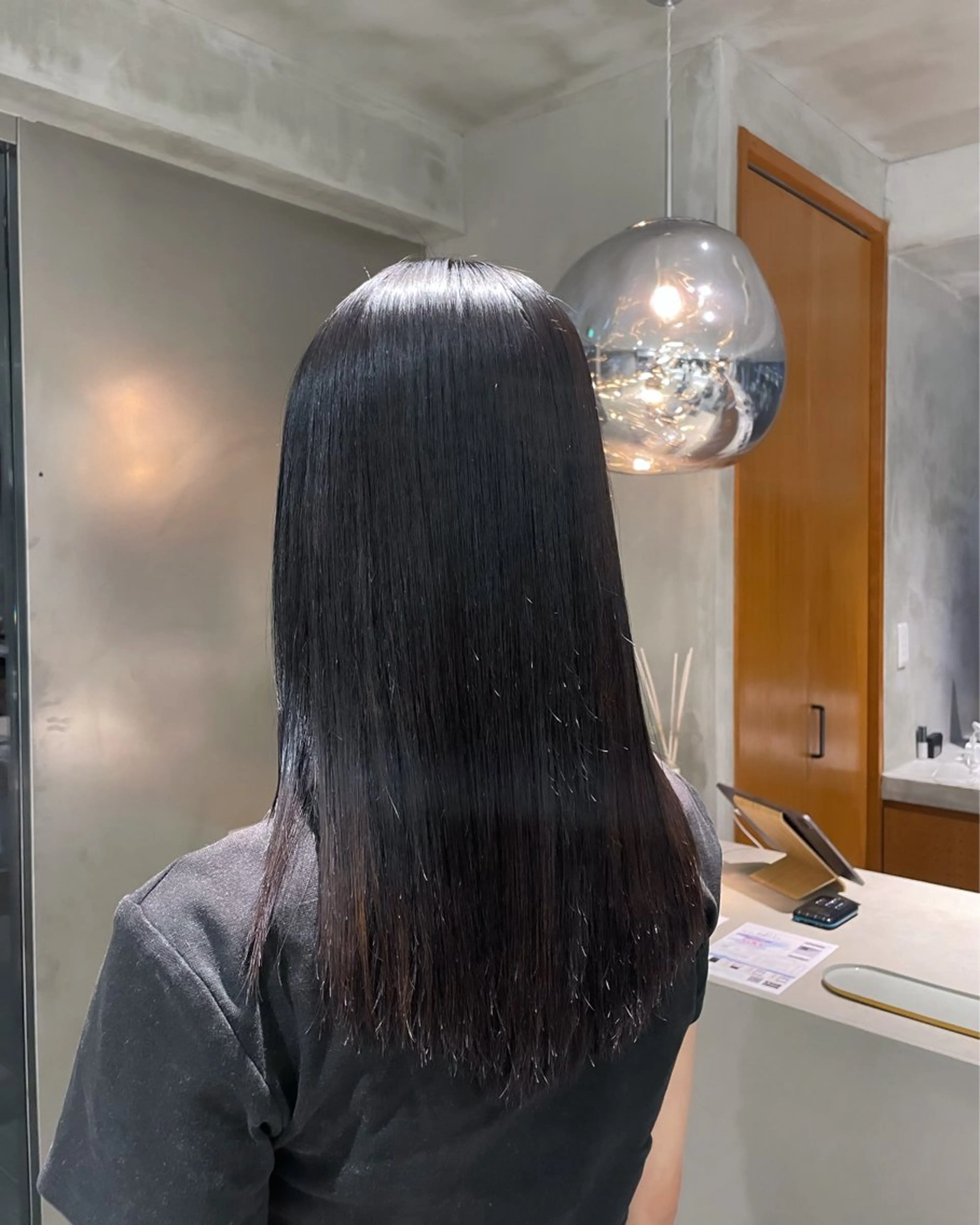 ロング カラー 頼金 愛海のヘアスタイル