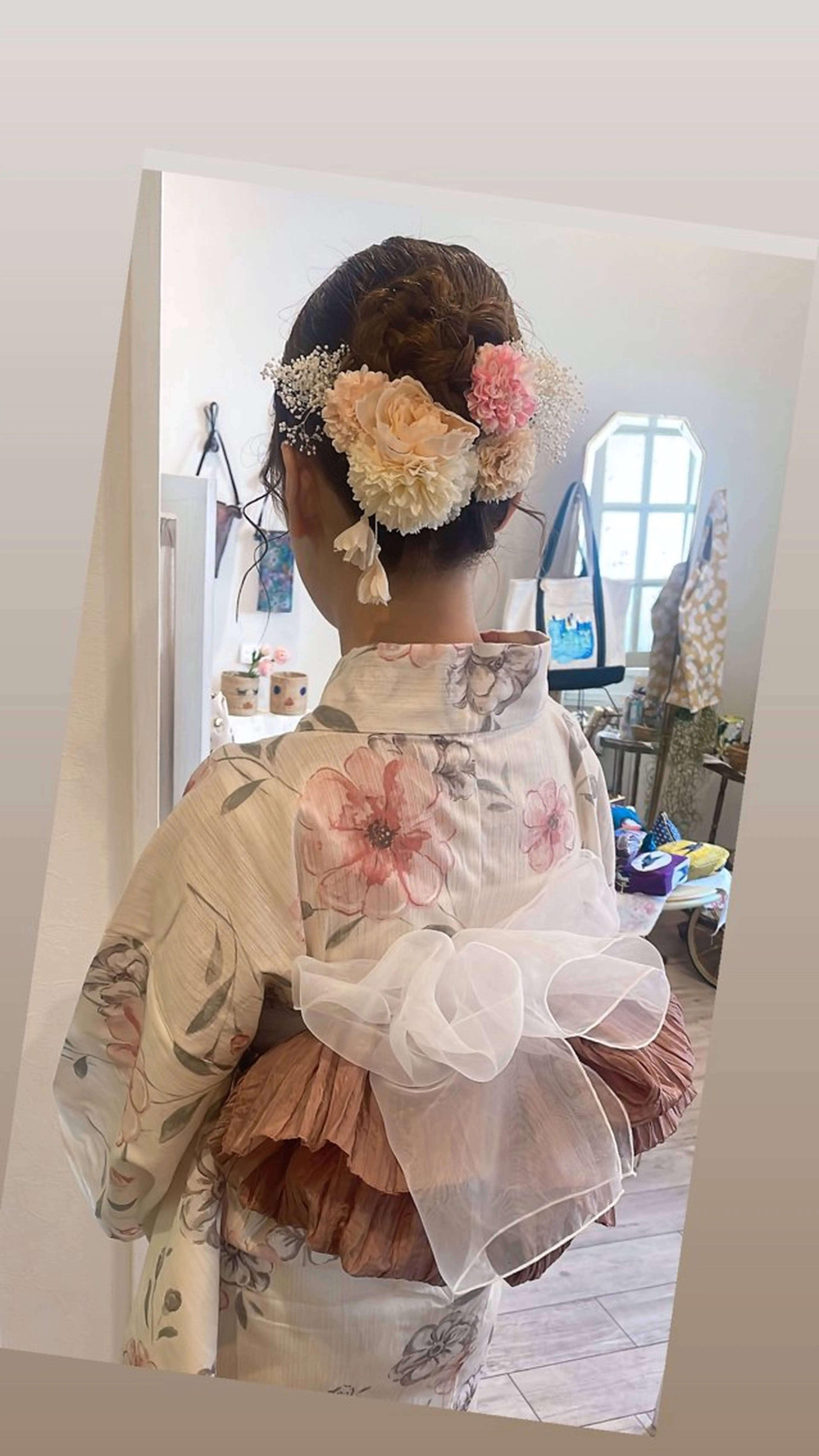 ミディアム 浴衣 ヘアセット Magnifique（マニフィック）所属・Magnifique MAIのマツエク・マツパデザイン