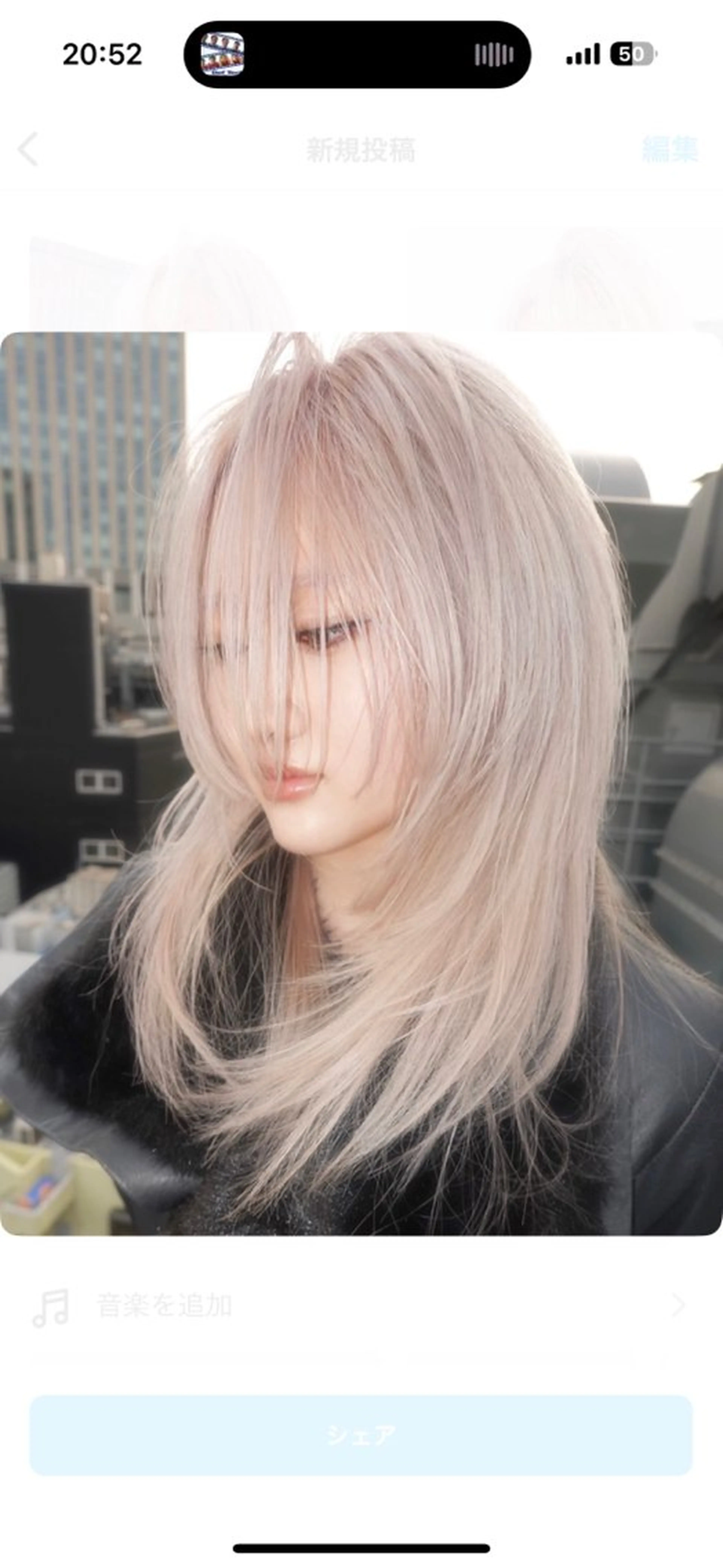 ロング カラー カット ヘアカラー bloc japon所属・ﾌﾞﾚｲｽﾞ˚✧₊⁎ ﾚｲﾔｰToriのヘアスタイル