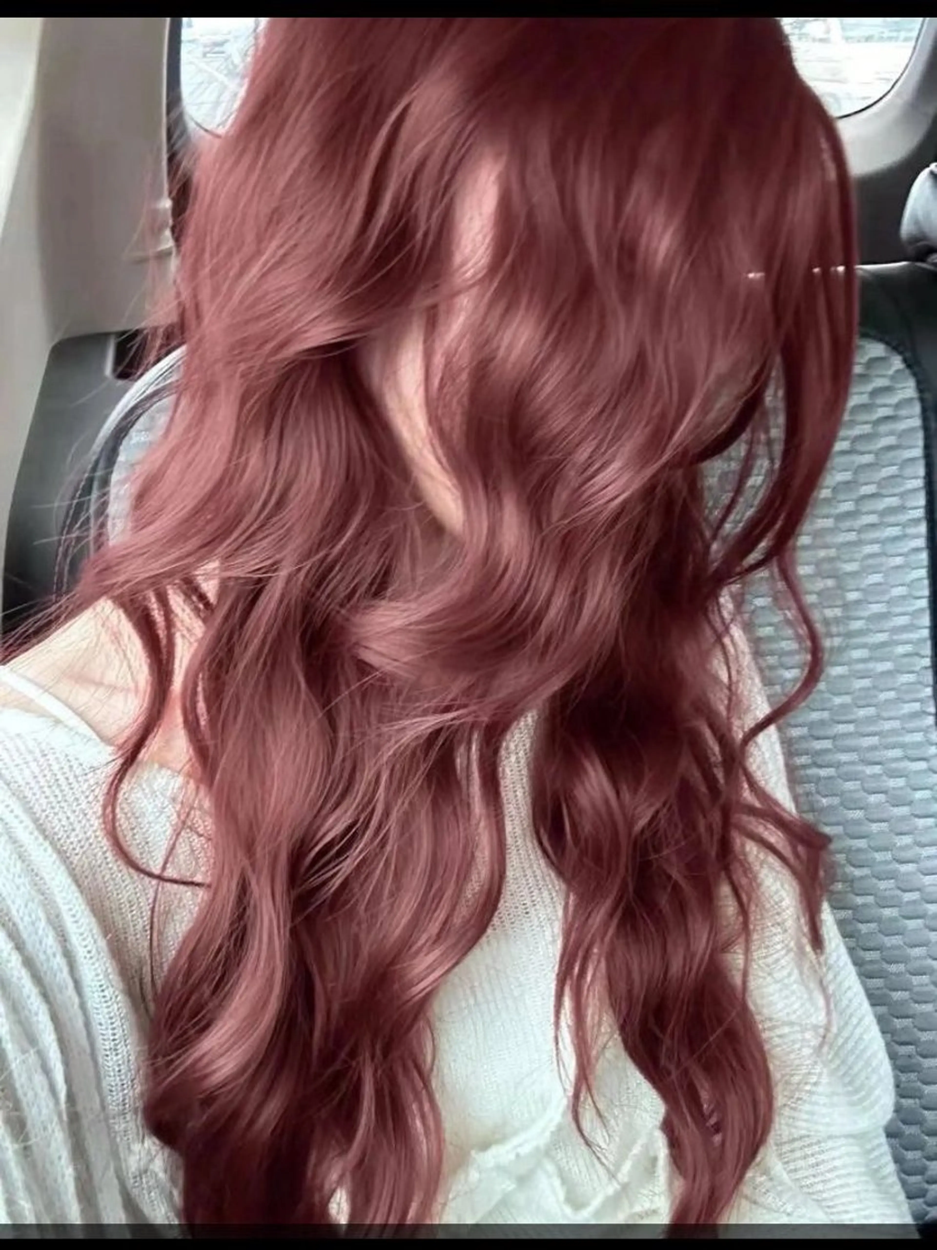 ロング カラー ヘアアレンジ ヘアカラー ニュアンスカラー🧶 nanacoのヘアスタイル