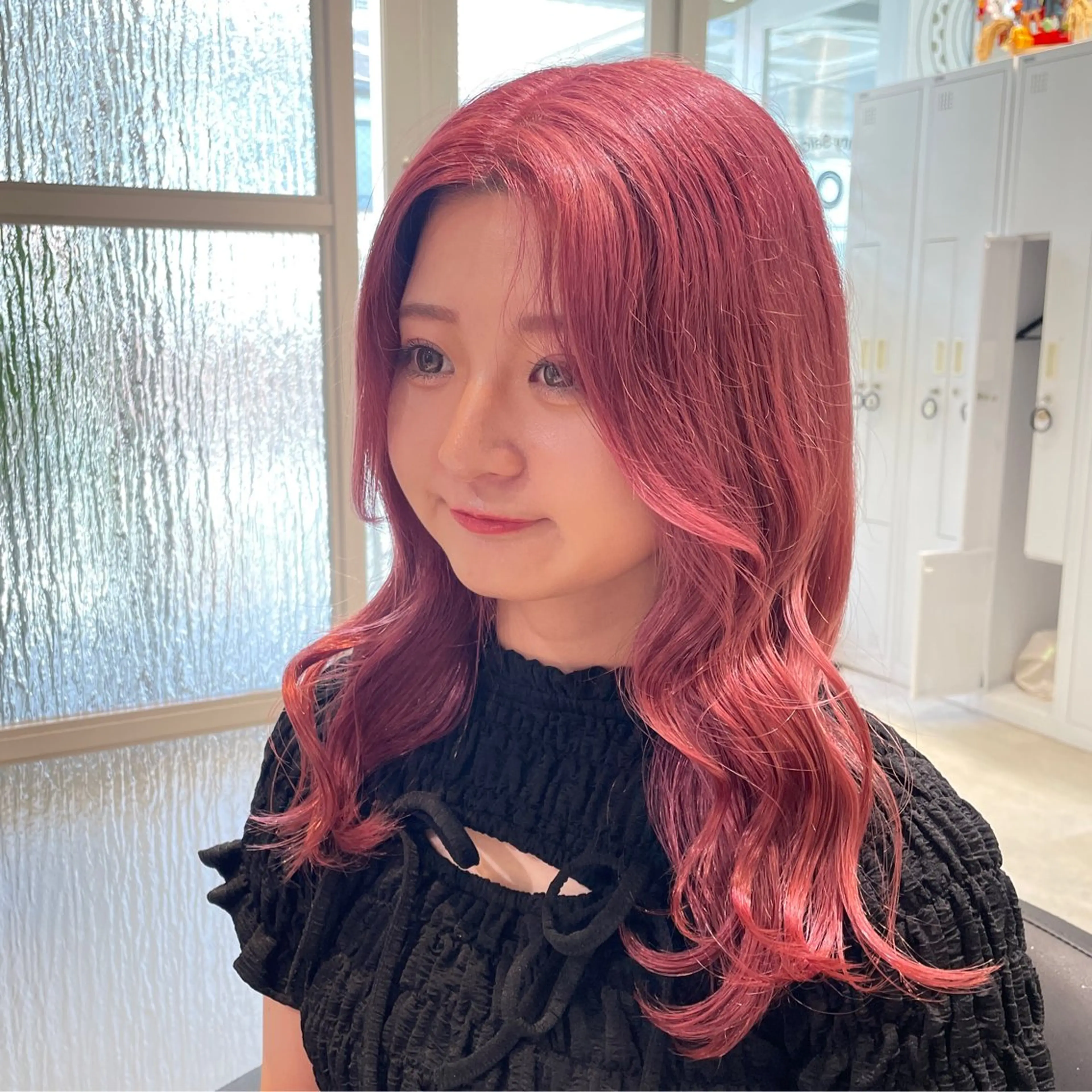ロング カラー ブリーチ ピンクカラー ロング 🦋ブリーチカラー/ 専門Aya💖のヘアスタイル