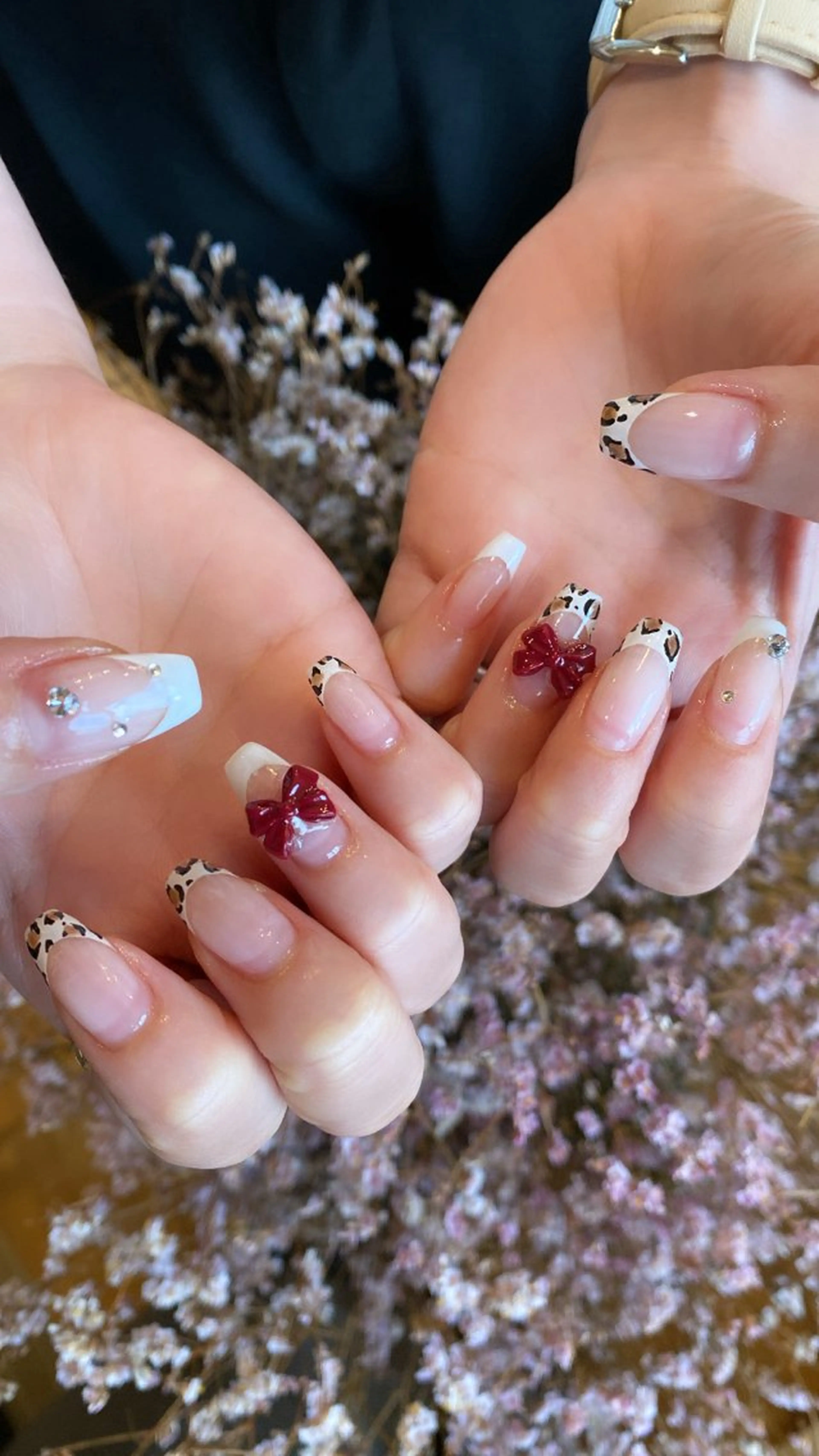 ネイル crystal ⭐︎ colorのネイルデザイン