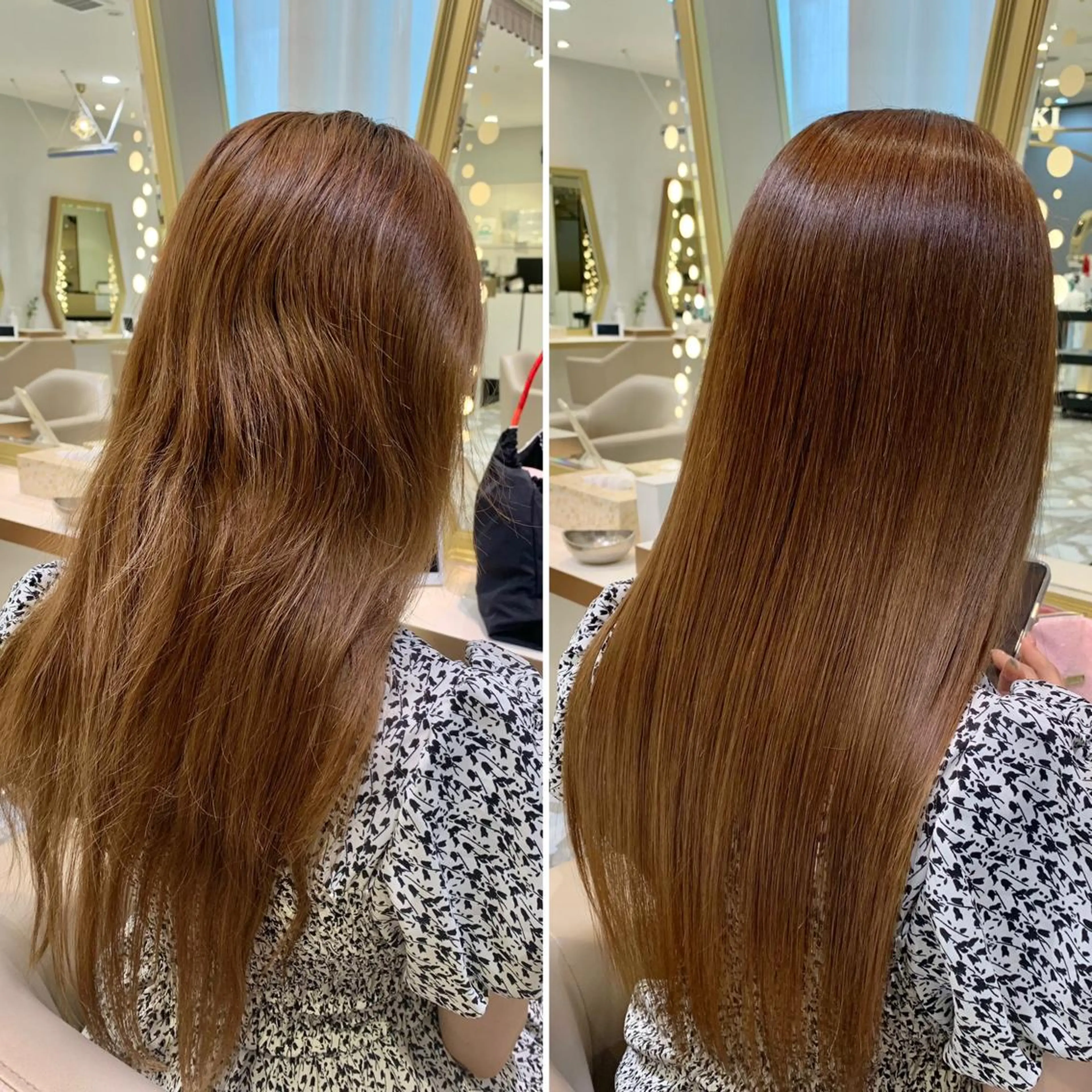 ロング カット 縮毛矯正 トリートメント 《褒められる》 透明感カラー/小嶋のヘアスタイル
