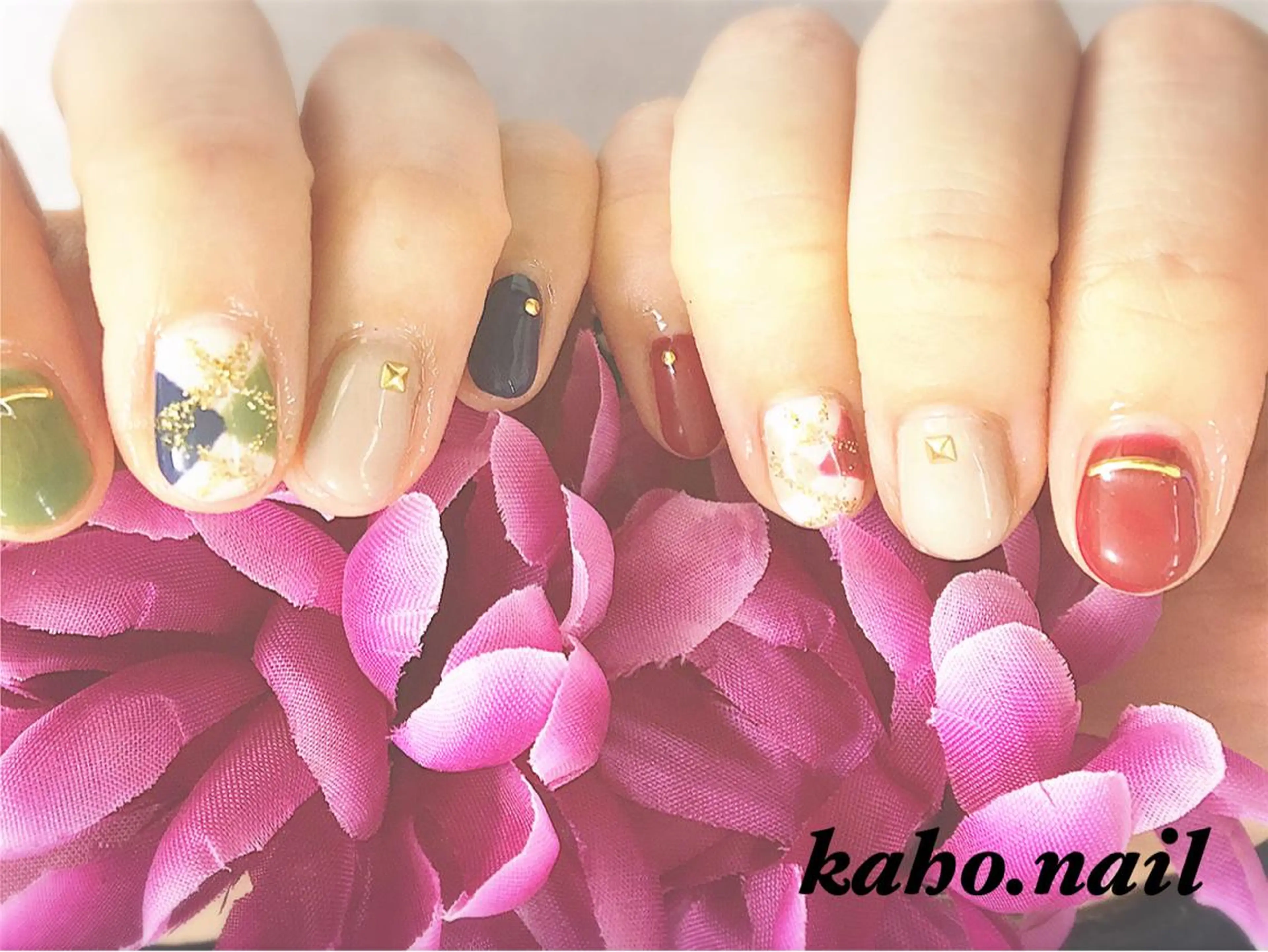 ネイル ハンドネイル ulu nailのネイルデザイン