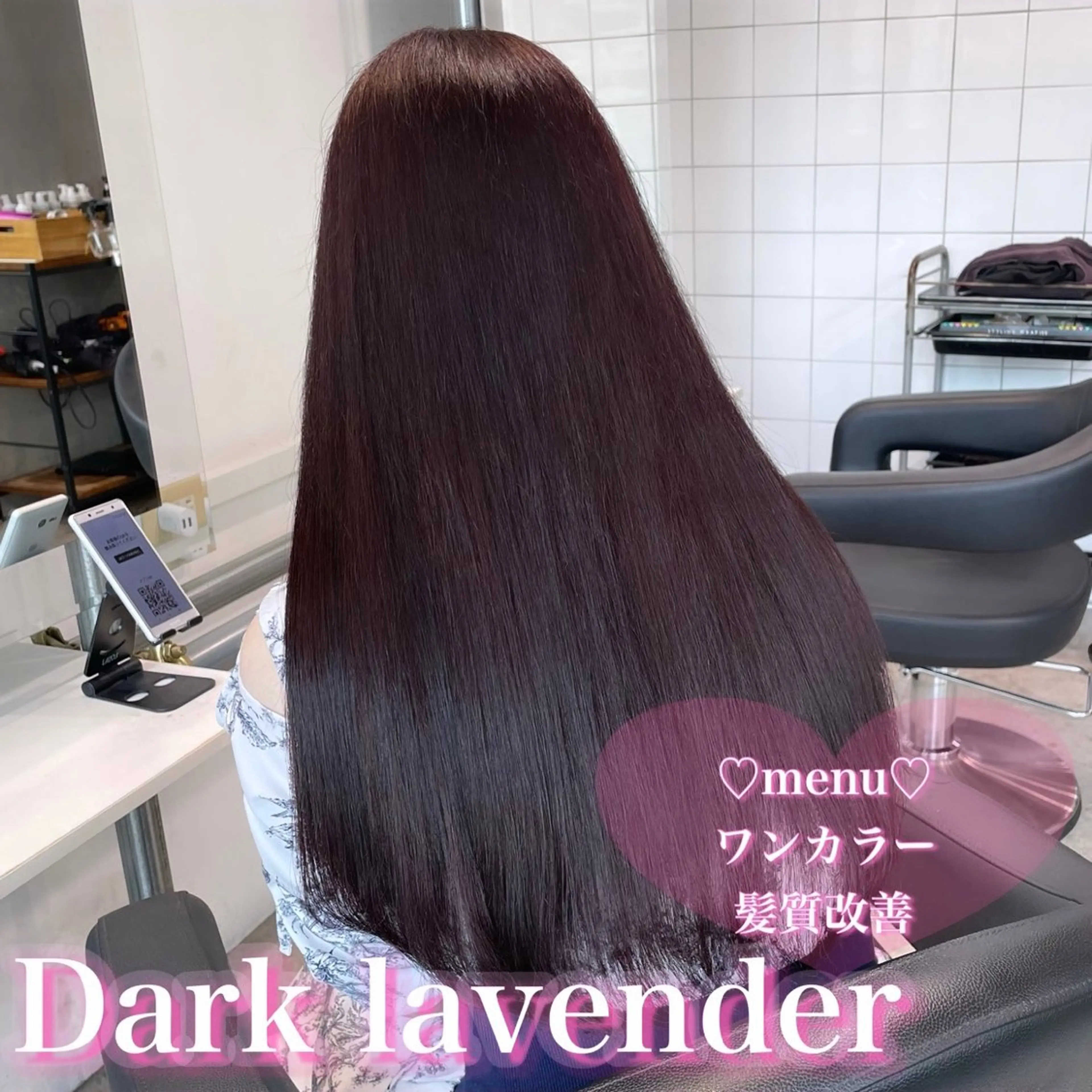 ミディアム カット 盛れる暖色🎀ガーリ ーヘア🎀きっかのヘアスタイル