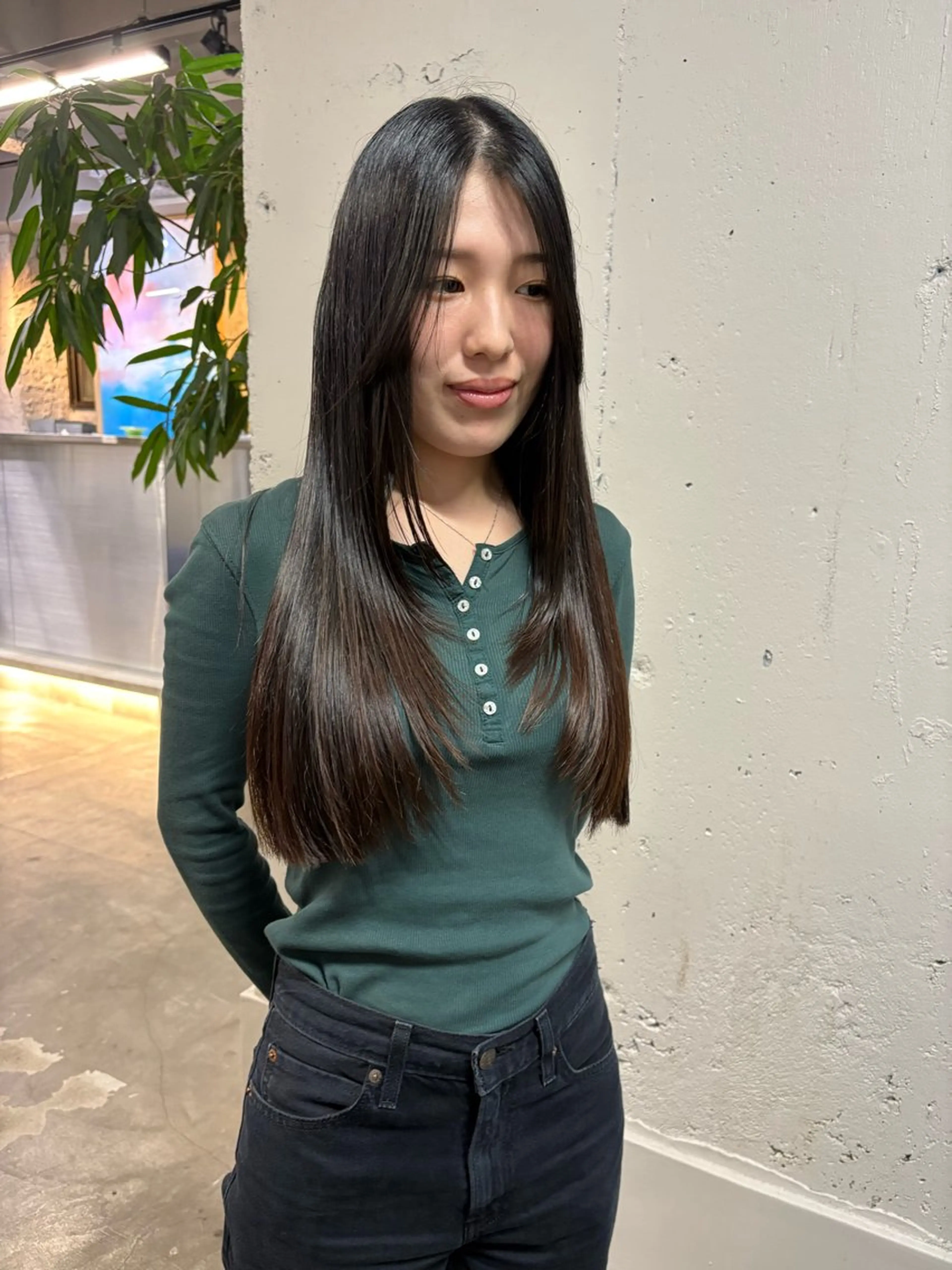 ロング ボブ ロング 似合わせカット ロングレイヤー Niina🩰のヘアスタイル