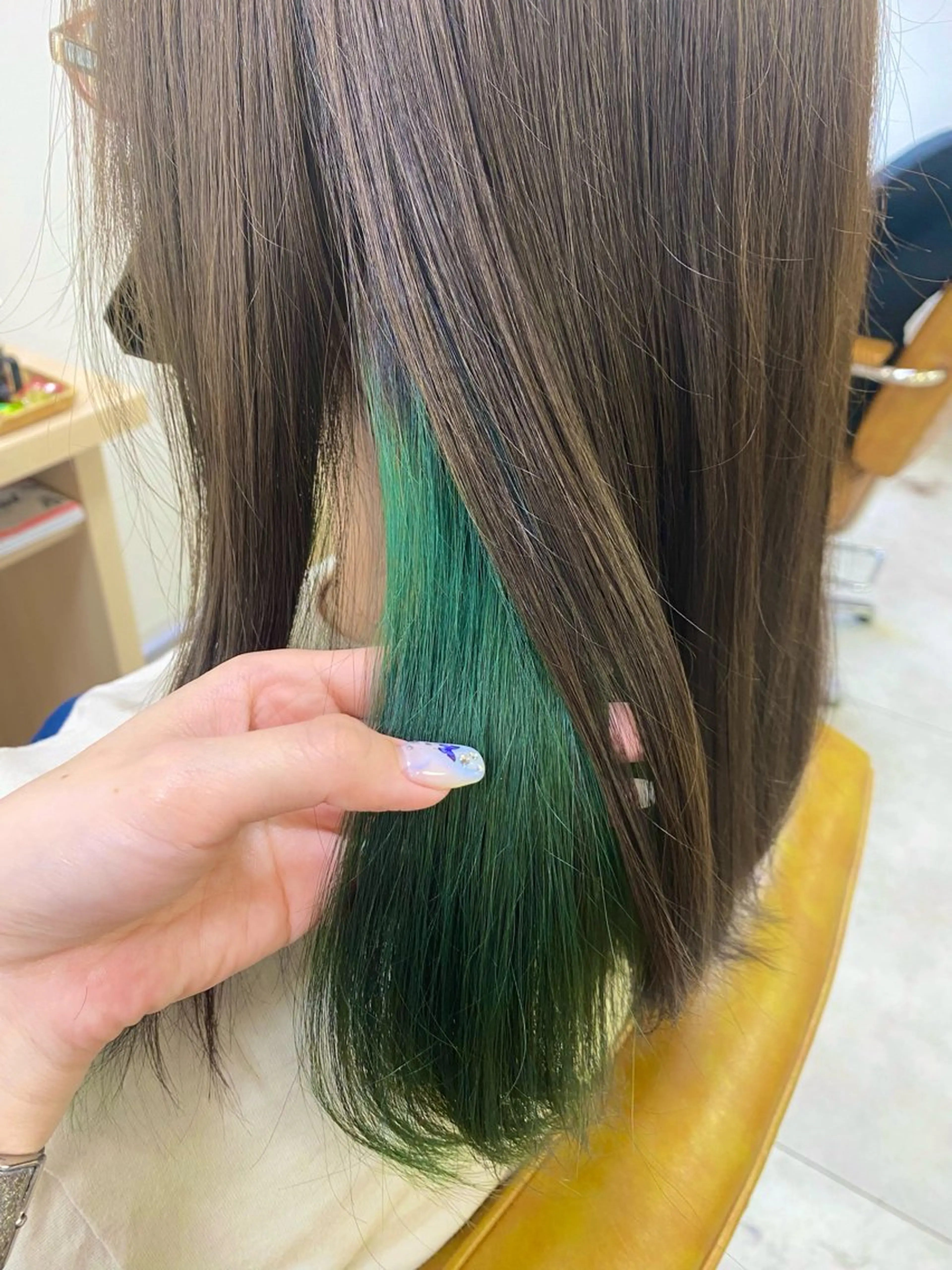 カラー 顔まわりカット/金山 /大園芽依のヘアスタイル