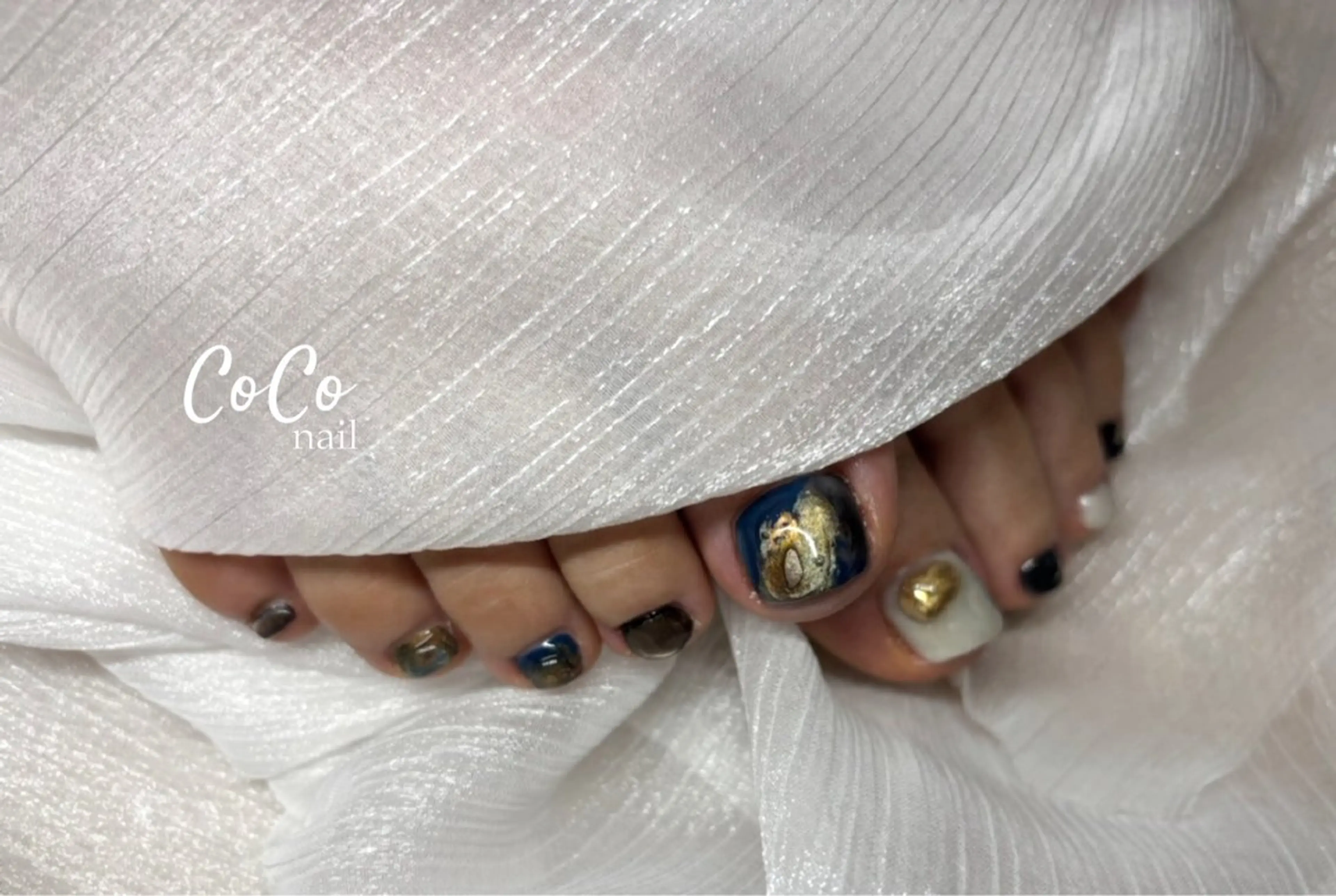 ネイル フットネイル coco nailのネイルデザイン