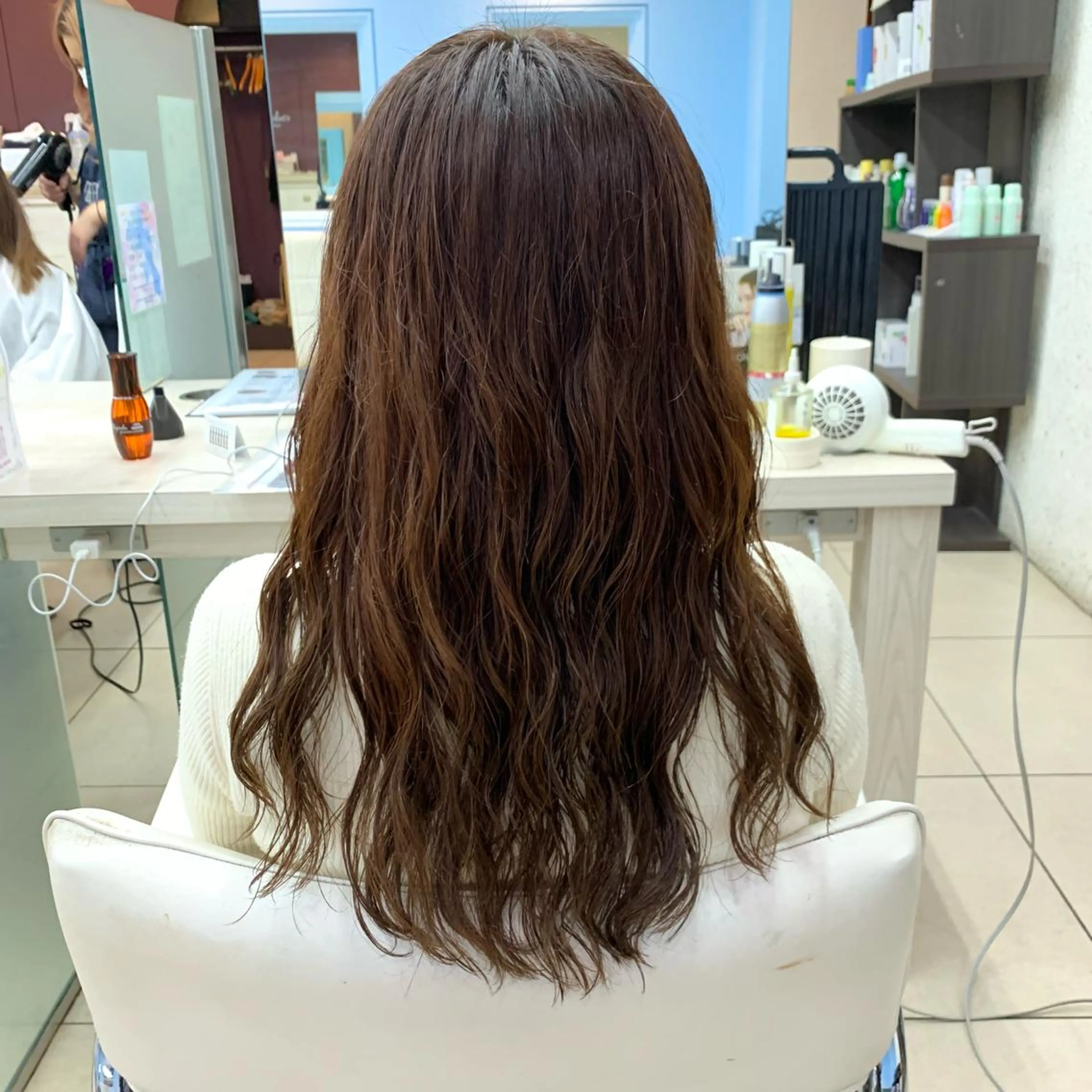 ロング パーマ ウィチ所属・縮毛矯正と髪質改善 ⭐️桐生翼のヘアスタイル