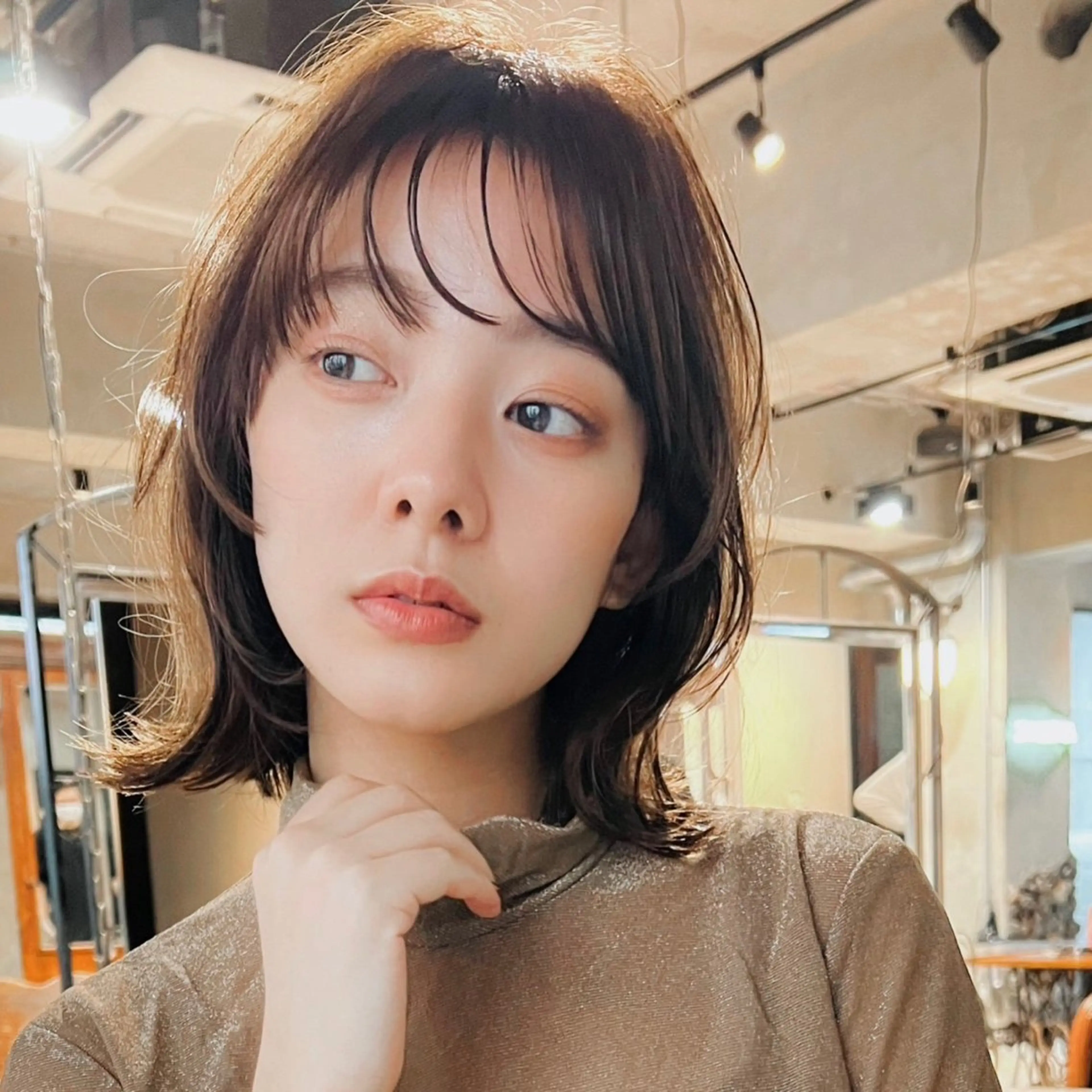 ミディアム カラー パーマ ヘアアレンジ メンズ キッズ ヘアカラー トリートメント ヘアセット 丁寧なカウンセリング 🌿Chiemi🌿のヘアスタイル