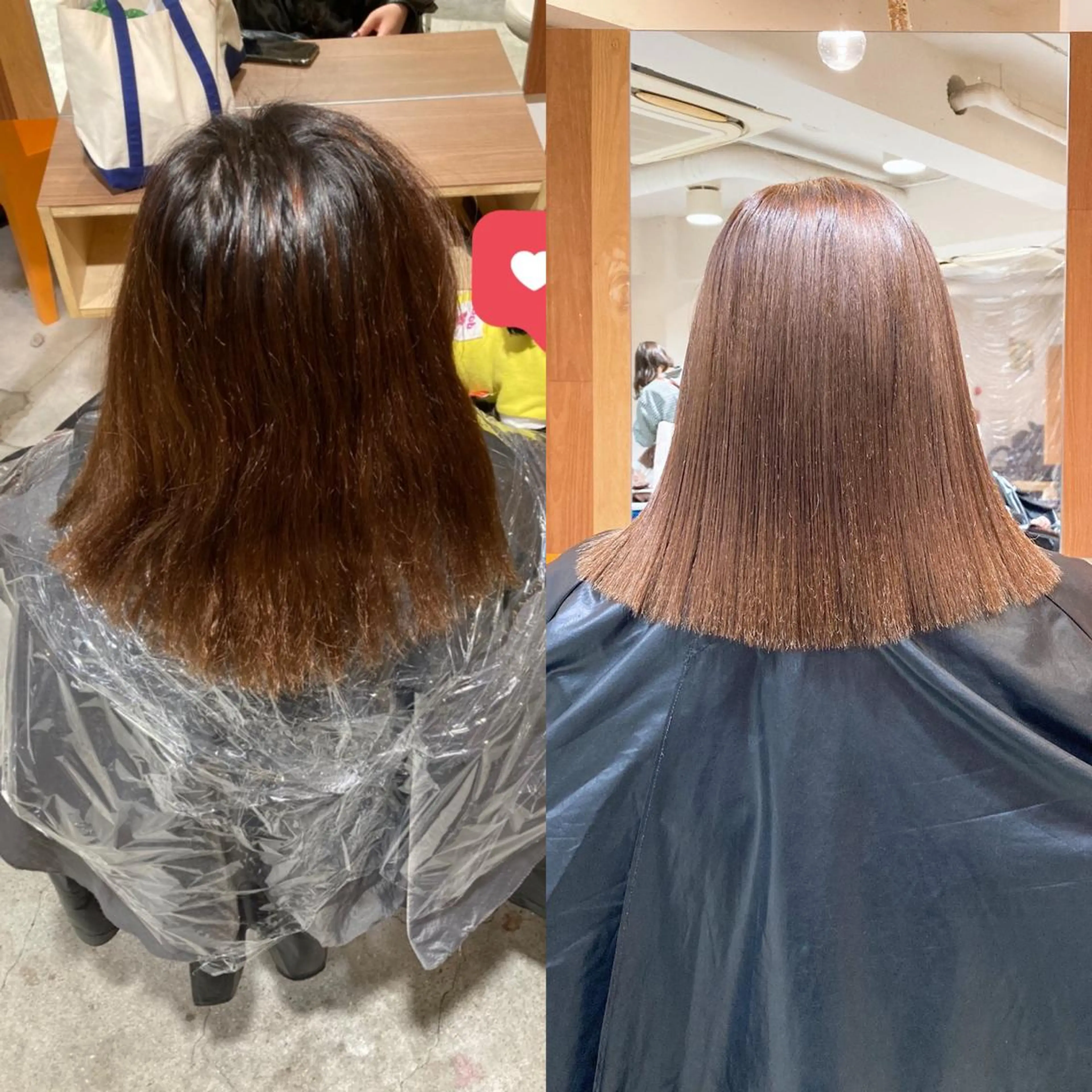 カラー ヘアカラー トリートメント 💗モテ髪 ハイトーンあや💗のヘアスタイル