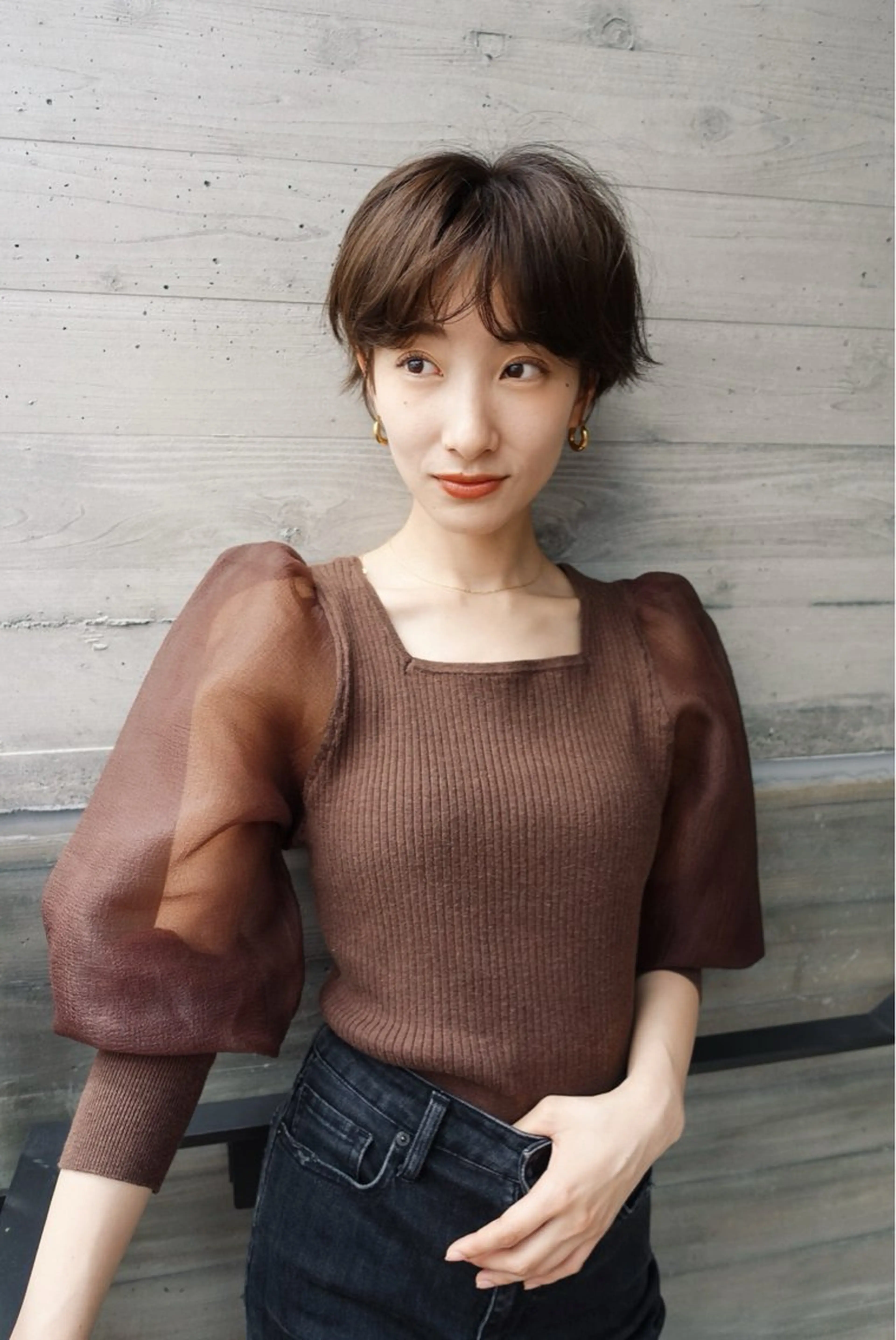 ショート ショートヘア 暖色/パーマ 🌼クニトウメイのヘアスタイル