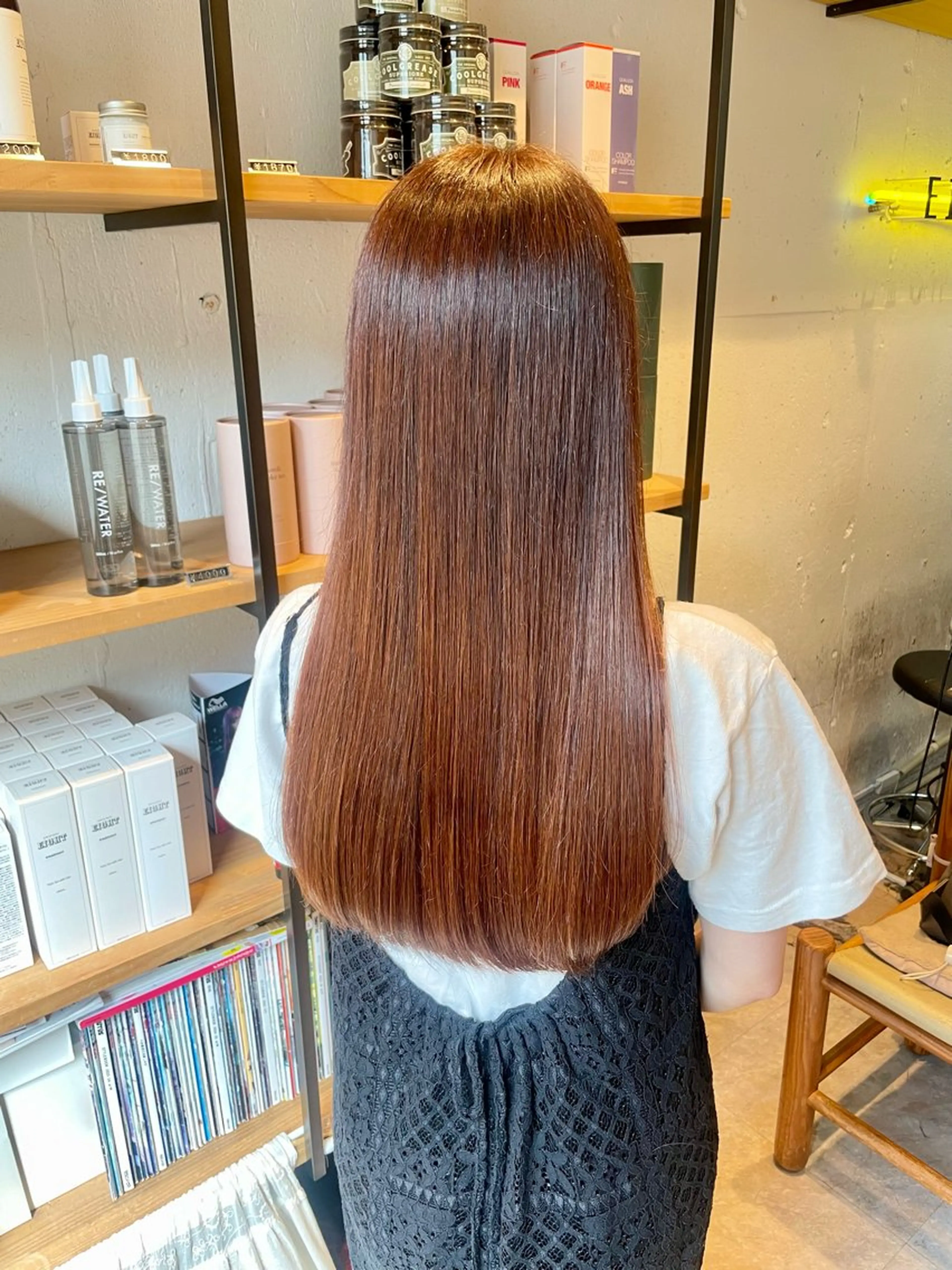 ロング カット ヘアカラー トリートメント EIGHT 最所 瑞稀のヘアスタイル