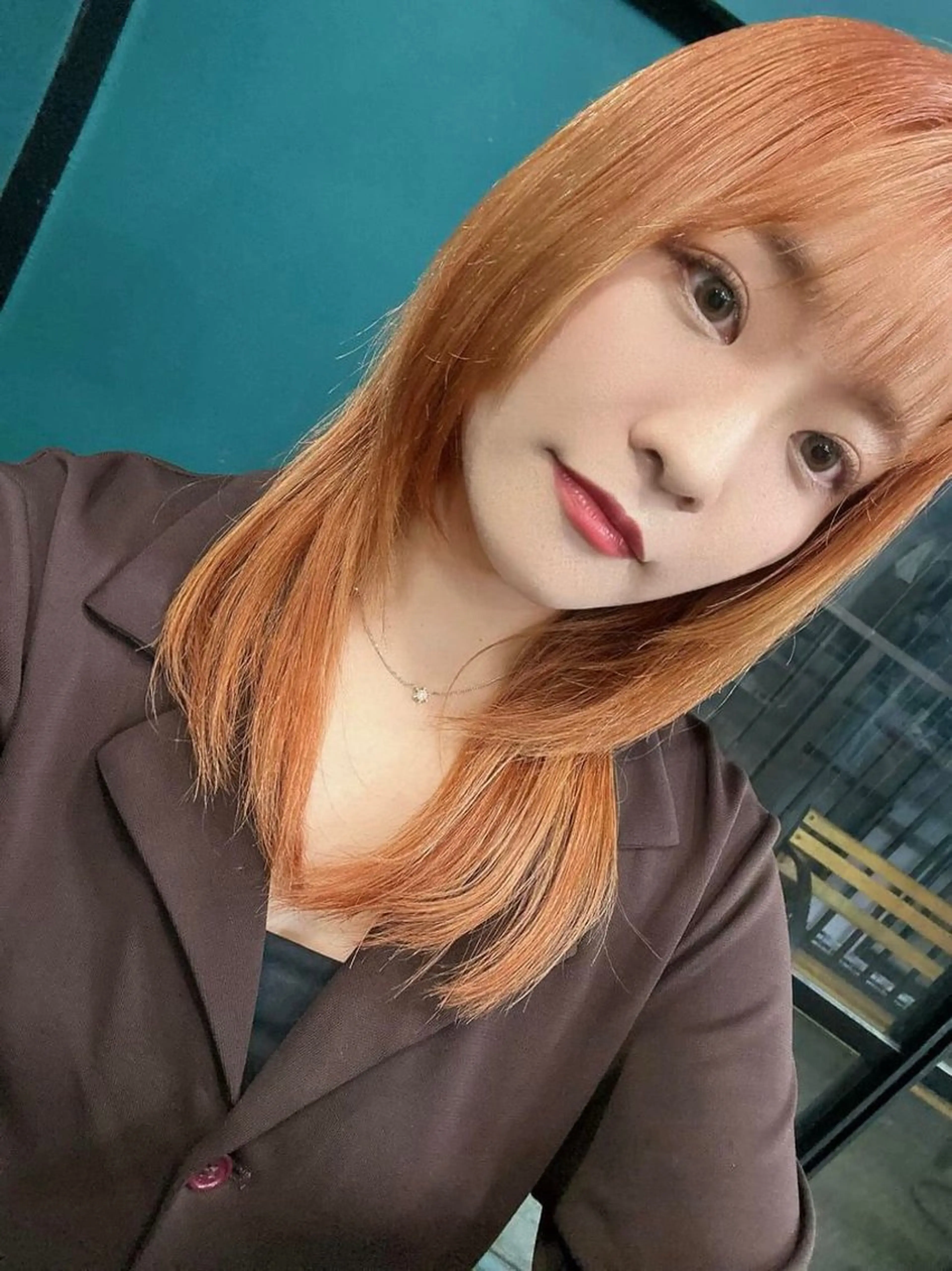 セミロング レイヤーカット ウルフカット ウルフレイヤー カット ヘアカラー トリートメント vivre libre所属・vivre libreのヘアスタイル