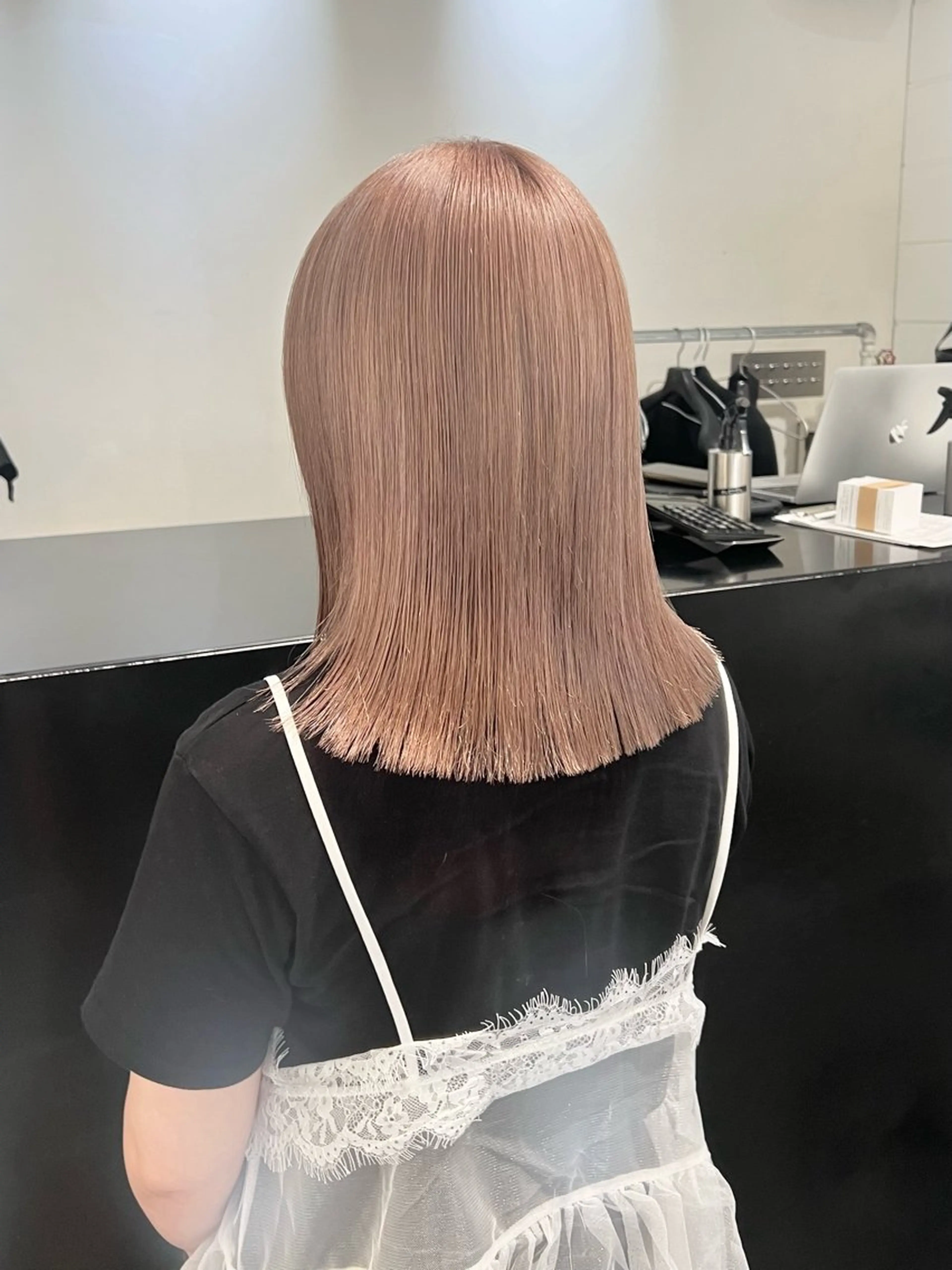 ミディアム カラー カット ヘアカラー トリートメント HARU//原宿🤍 リピート率NO.1のヘアスタイル