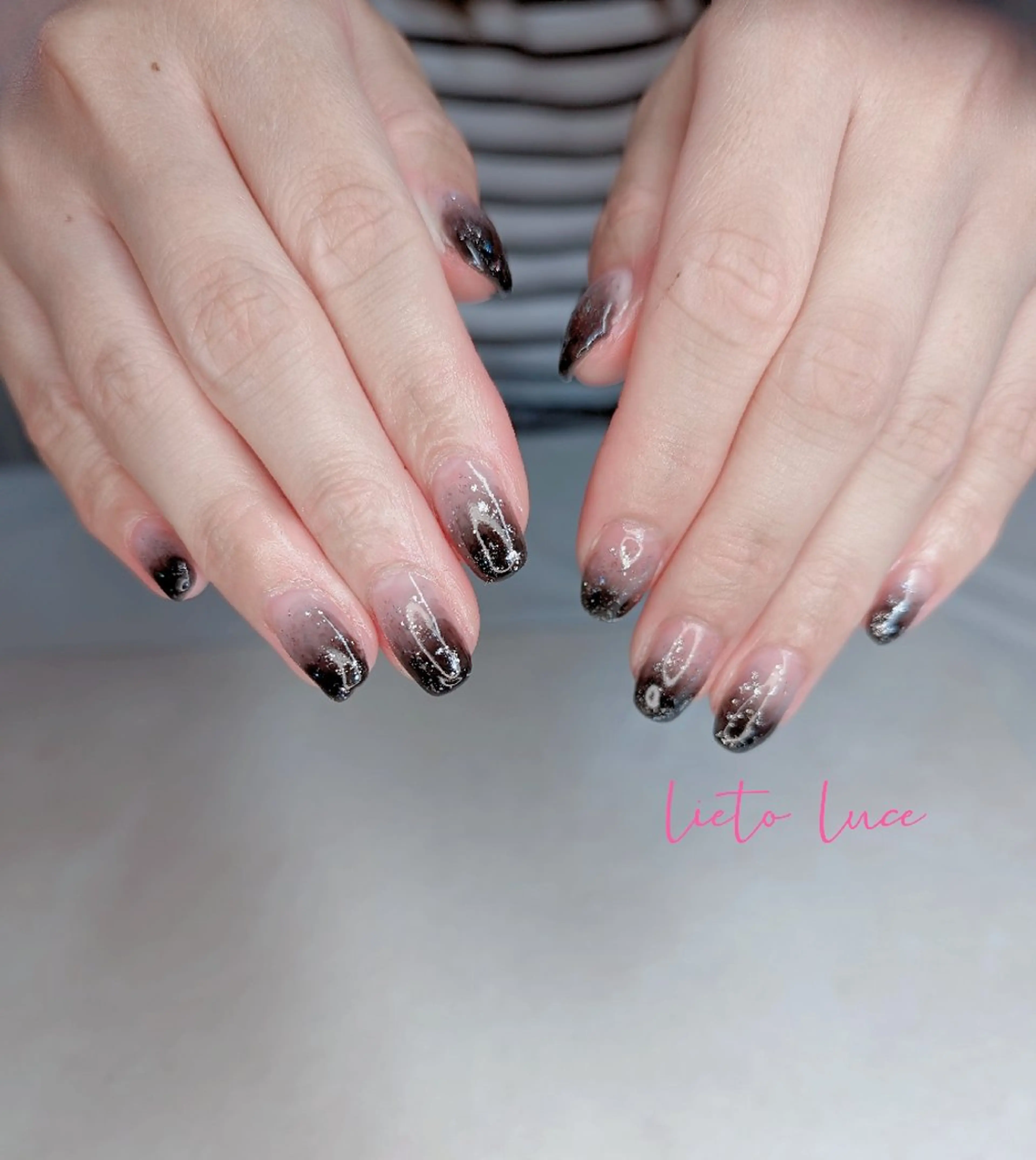 ネイル グラデーション ハンドネイル lieto luce Yukaのネイルデザイン