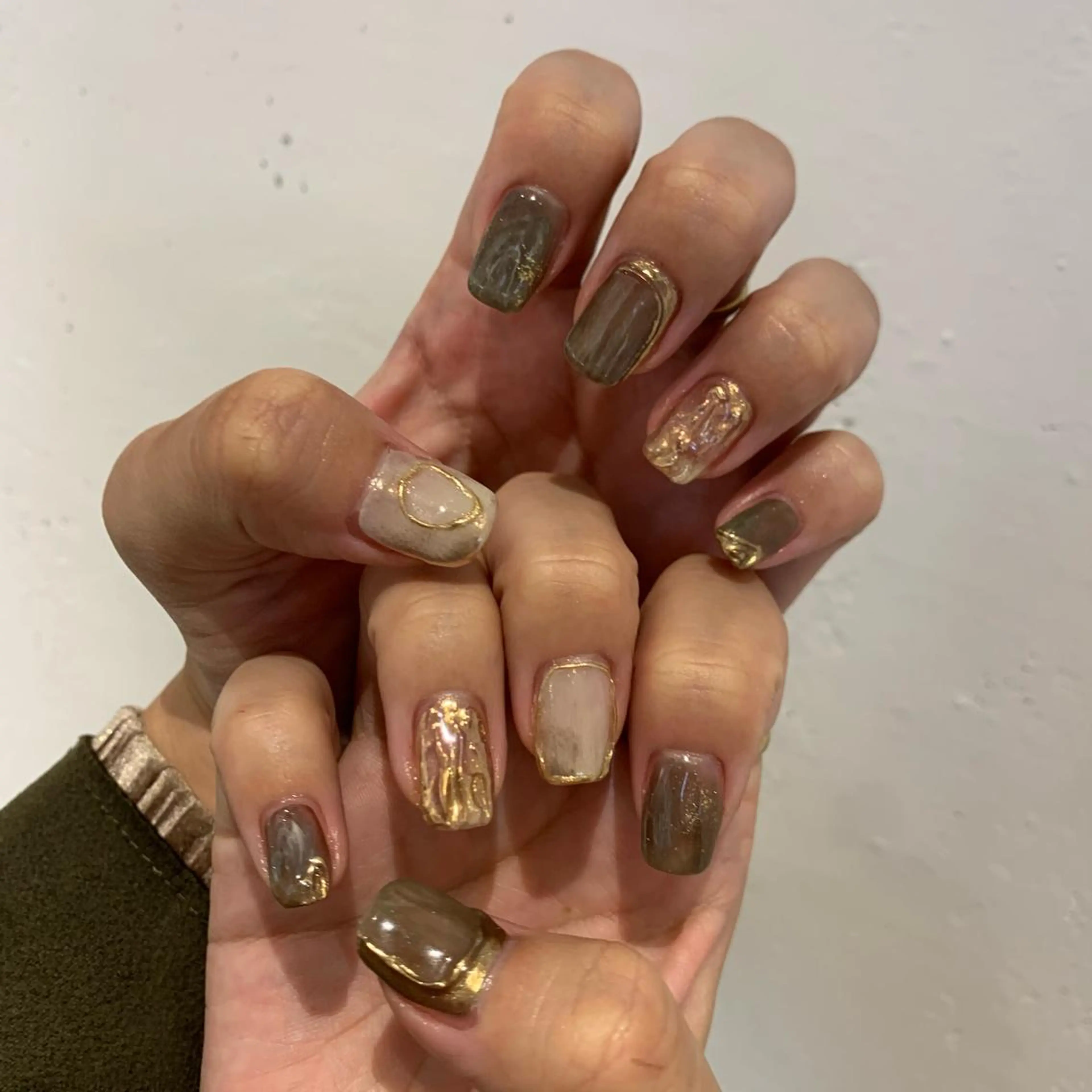 ネイル ハンドネイル 【淡色color/ nail】maikoのネイルデザイン