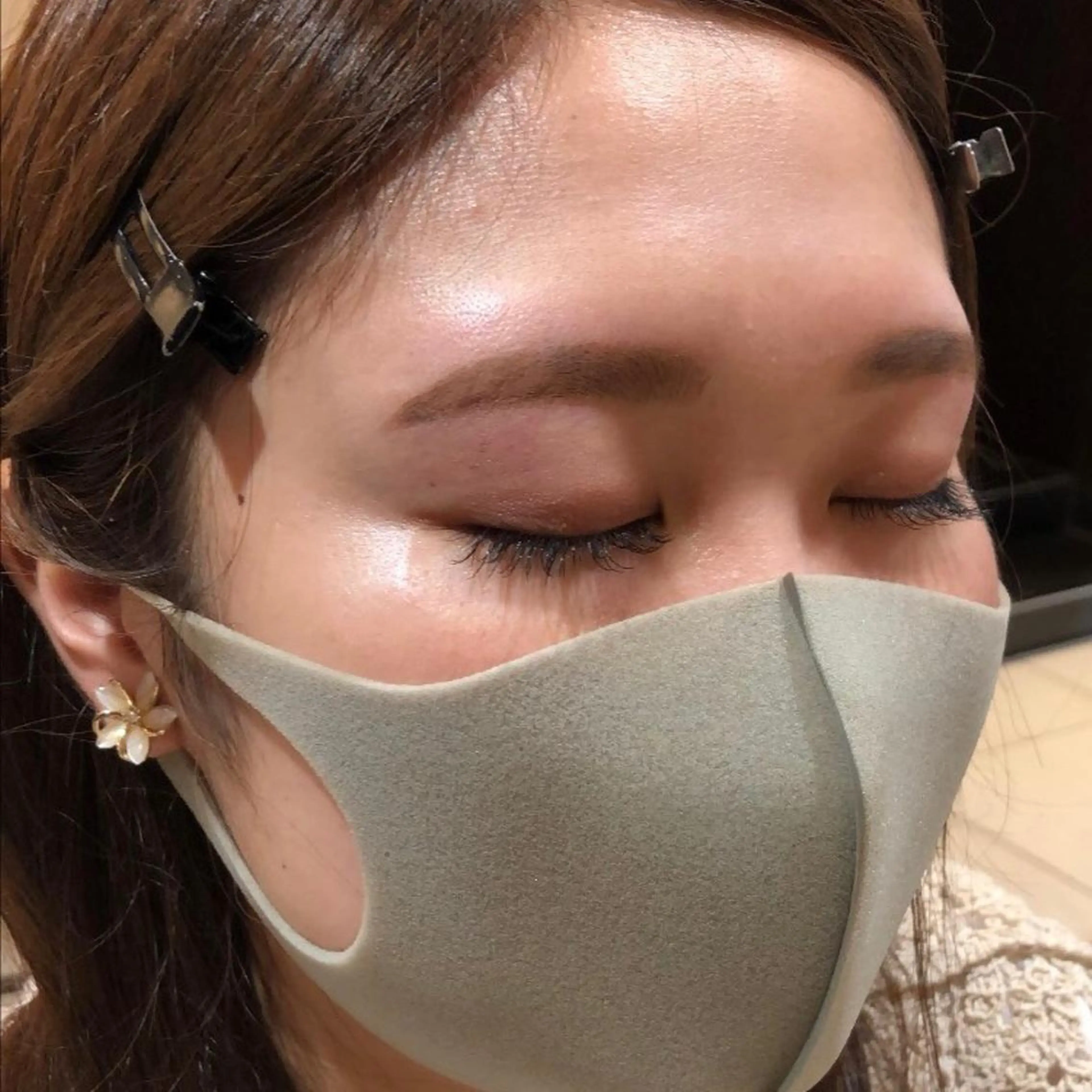 🩷【 口コミ限定 】美眉スタイリング&フラットラッシュ120本の写真