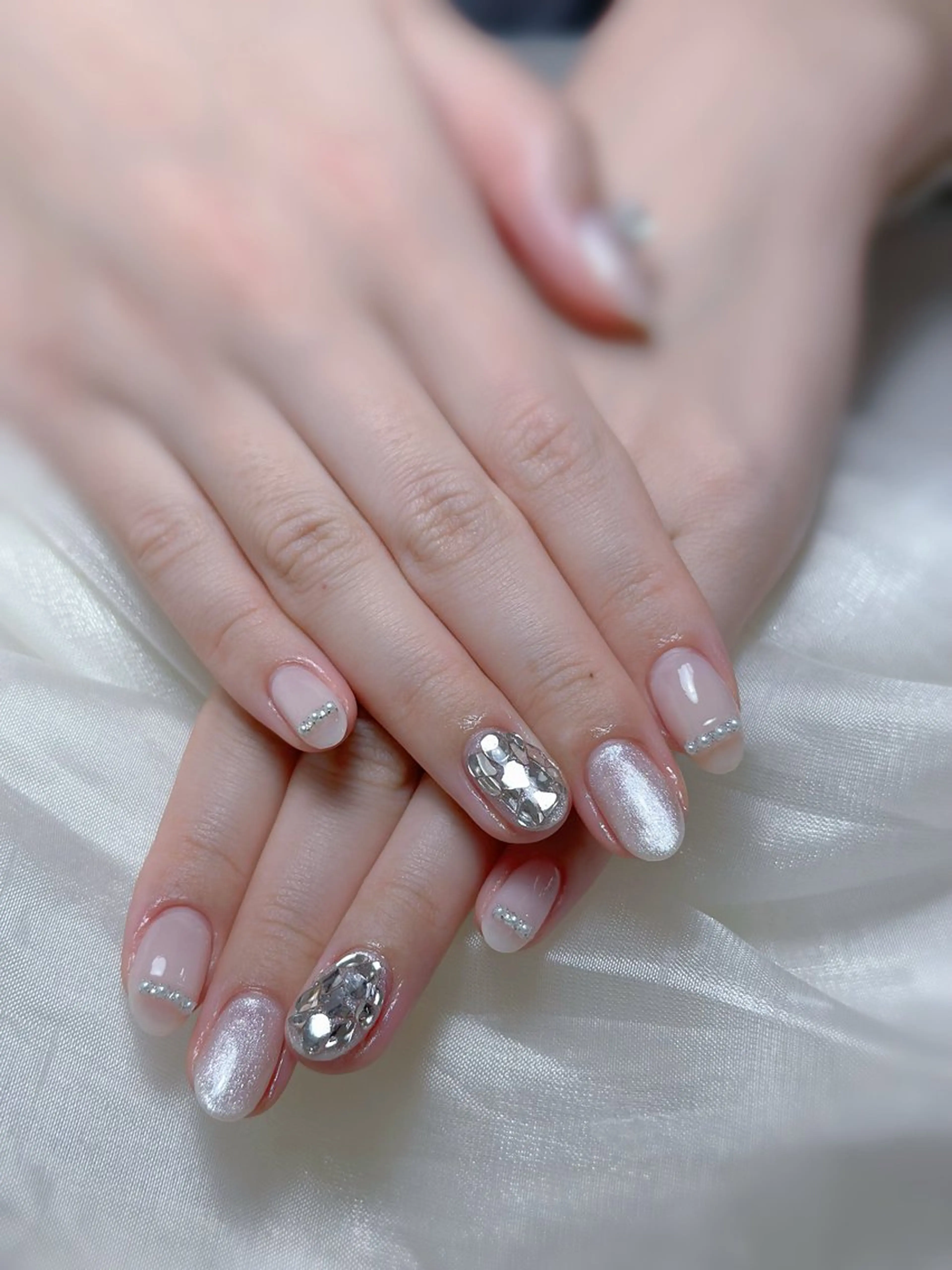 ネイル ハンドネイル Maggie nailクロのネイルデザイン
