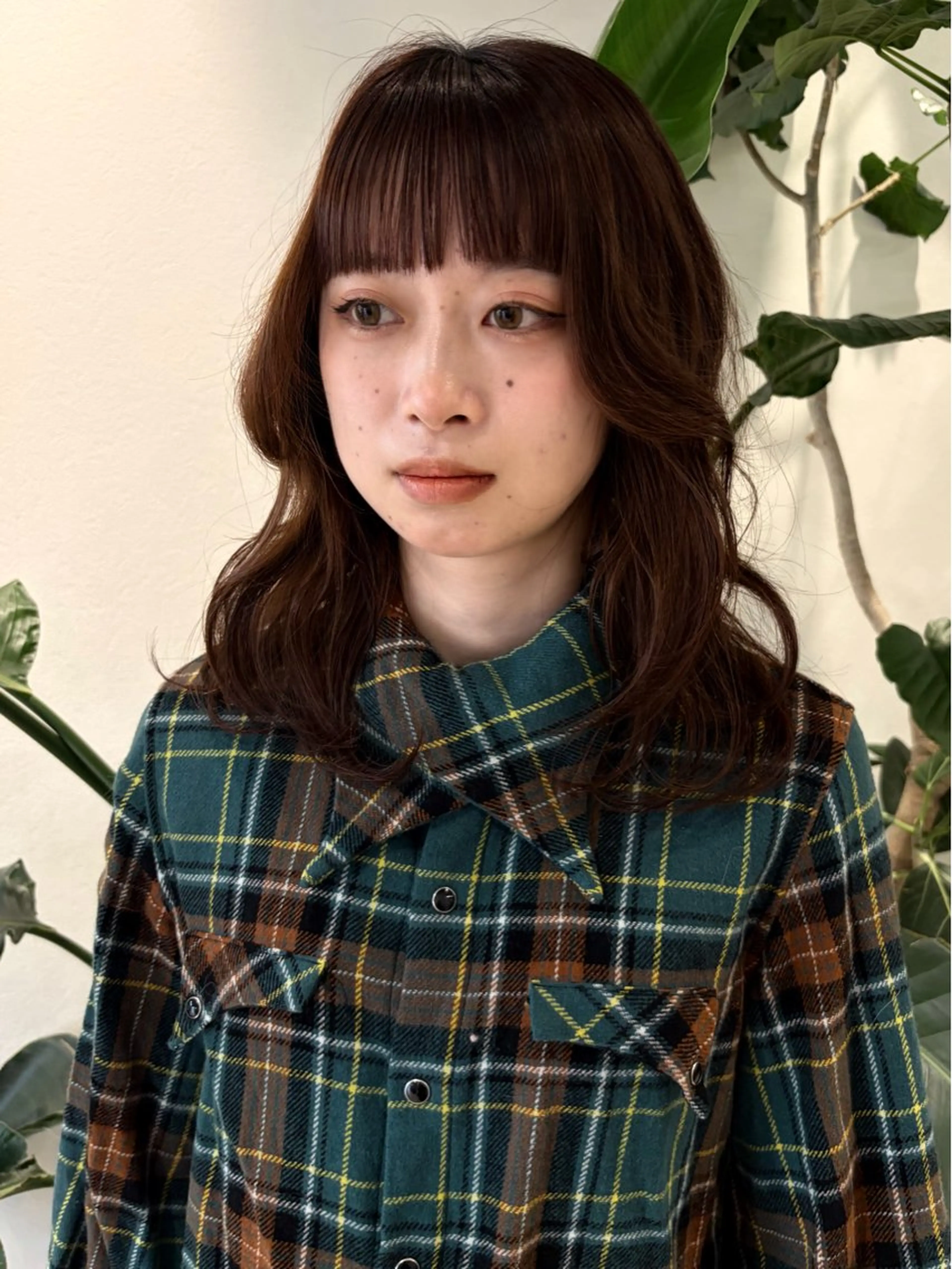 ロング ヘアカラー トリートメント アレンジ/レトロパー マ/眉/atsumiのヘアスタイル