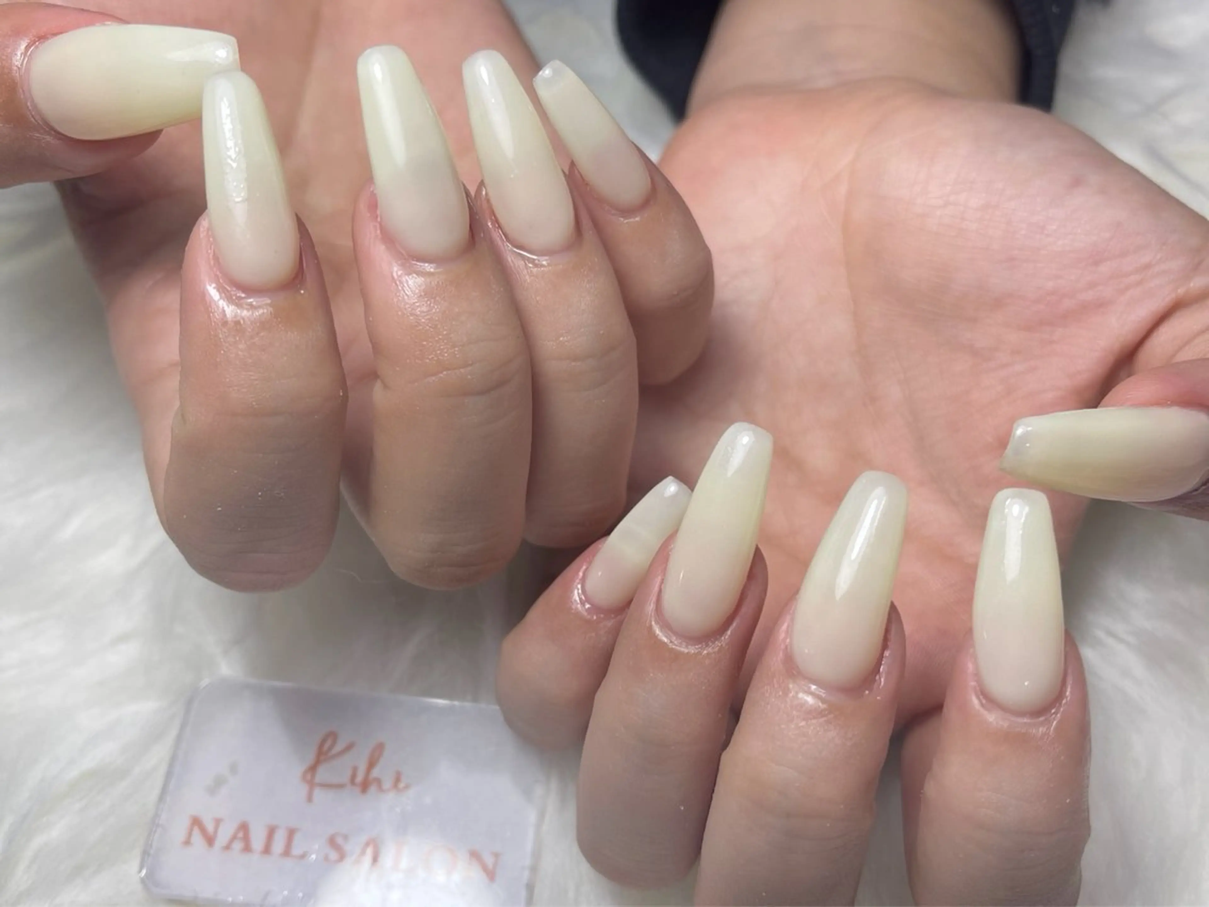 ネイル アートネイル フレンチネイル ジェルネイル グラデーション 韓国ネイル ハンドネイル ハンドケア Nail Salon Kihi さくらのネイルデザイン