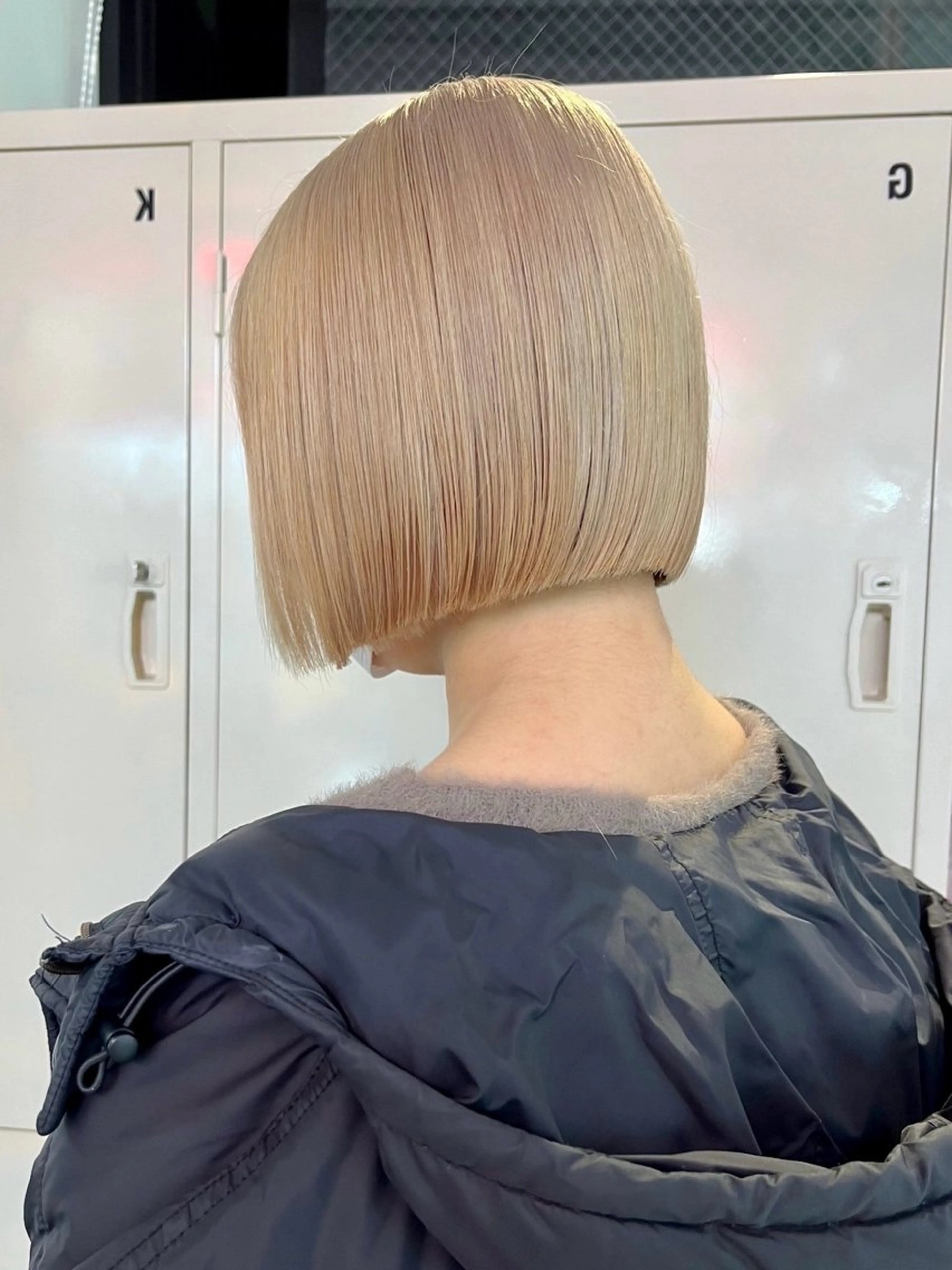 セミロング カラー カット ヘアカラー トリートメント 🌈ベージュ艶髪🌈 ボブ/ユウトのヘアスタイル